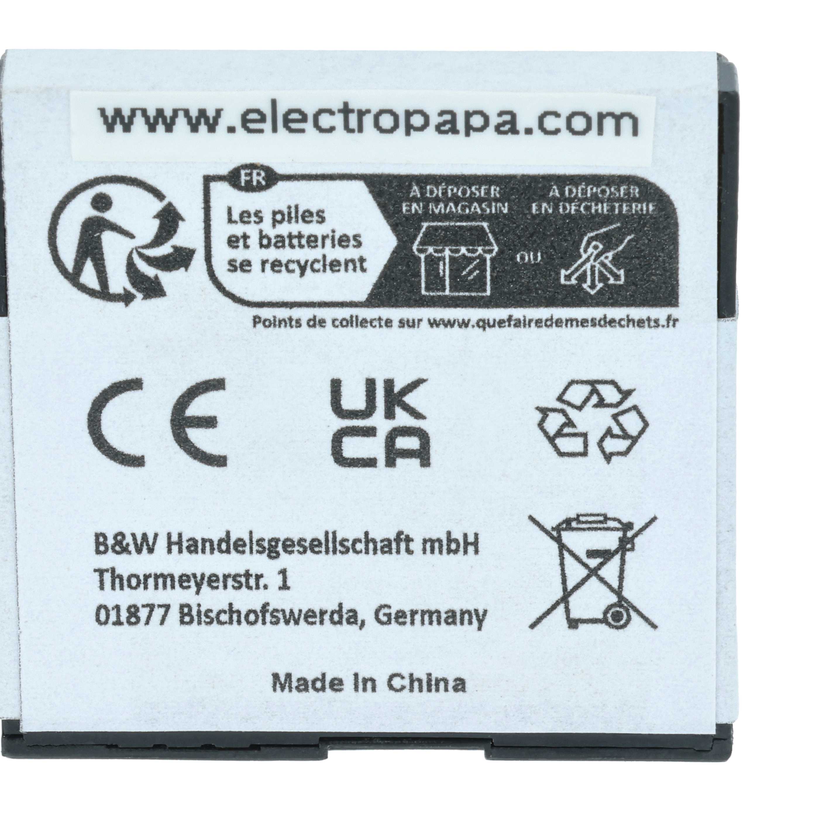 Akumulator do telefonu smartfona zamiennik ZTE Li3706T42P3h383857 - 700 mAh 3,7 V Li-Ion