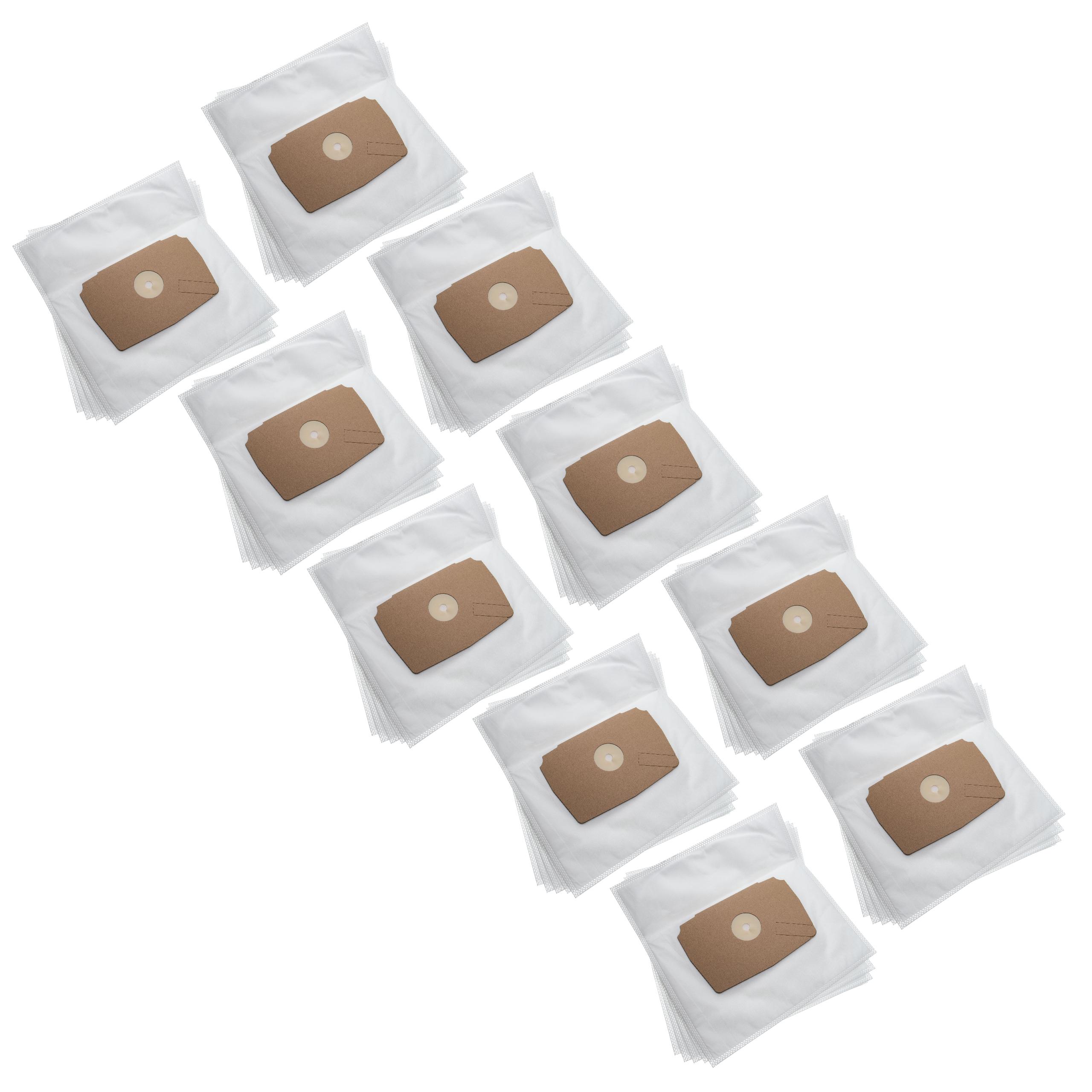 50x Sac remplace Lux 11585004 pour aspirateur Lux - microfibre non tissée