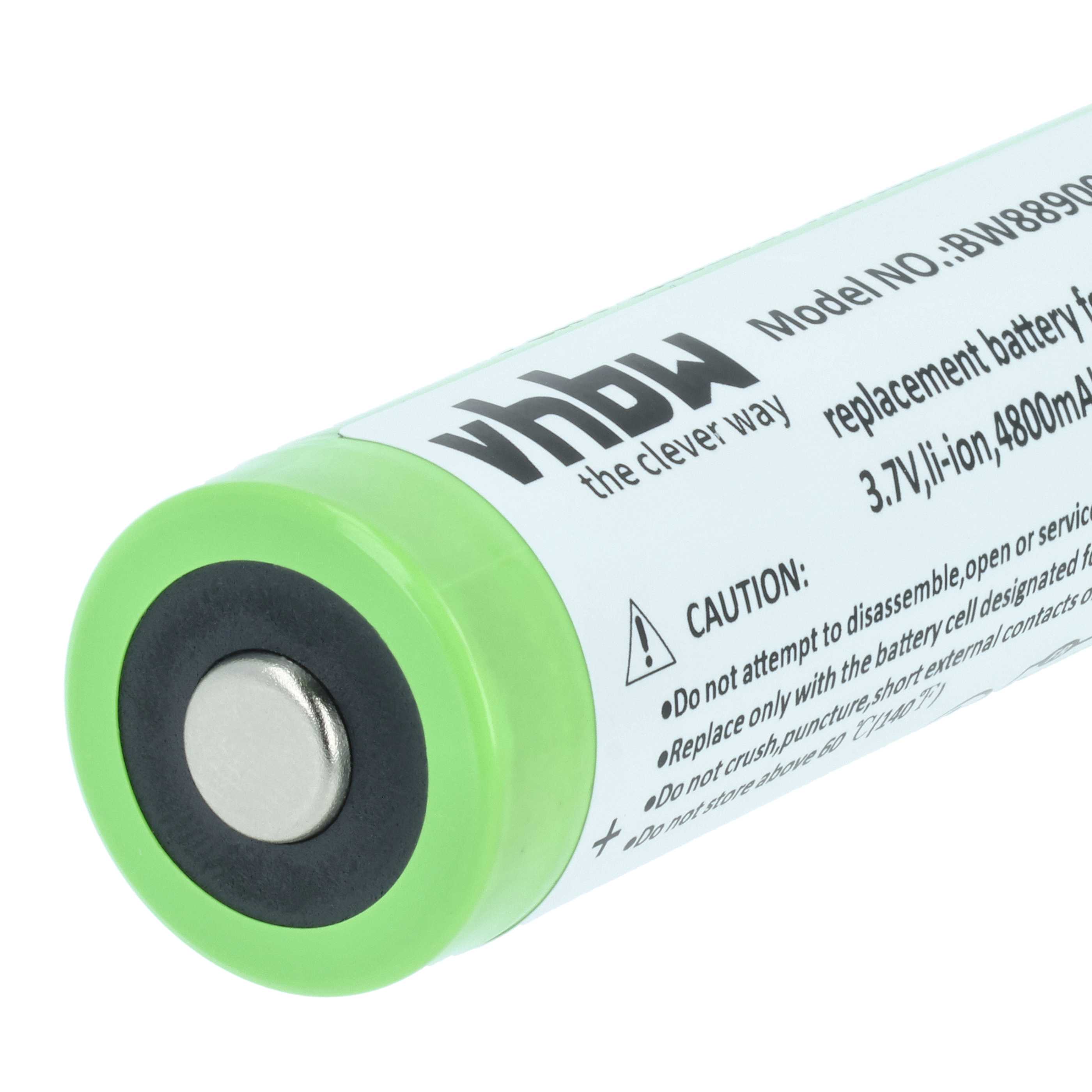 Batterie (2 pcs.) remplace Ledlenser 2S1P, 502262 lampe de poche Ledlenser - 4,8Ah 3,7V Li-ion