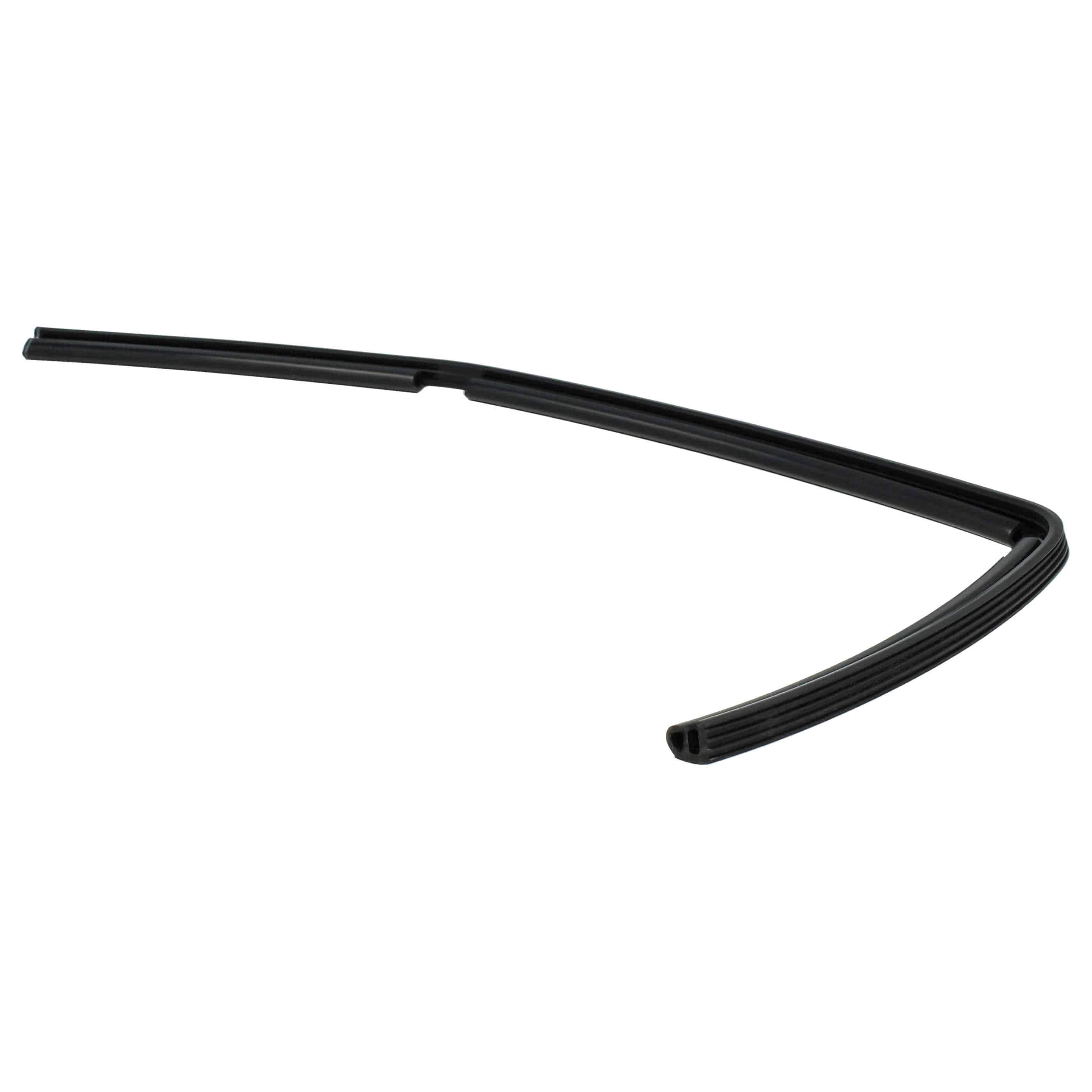 Universal Door Seal replaces AEG 152740100, 1520425008, 1527401002 for Zanussi various Dishwasher etc. - Black