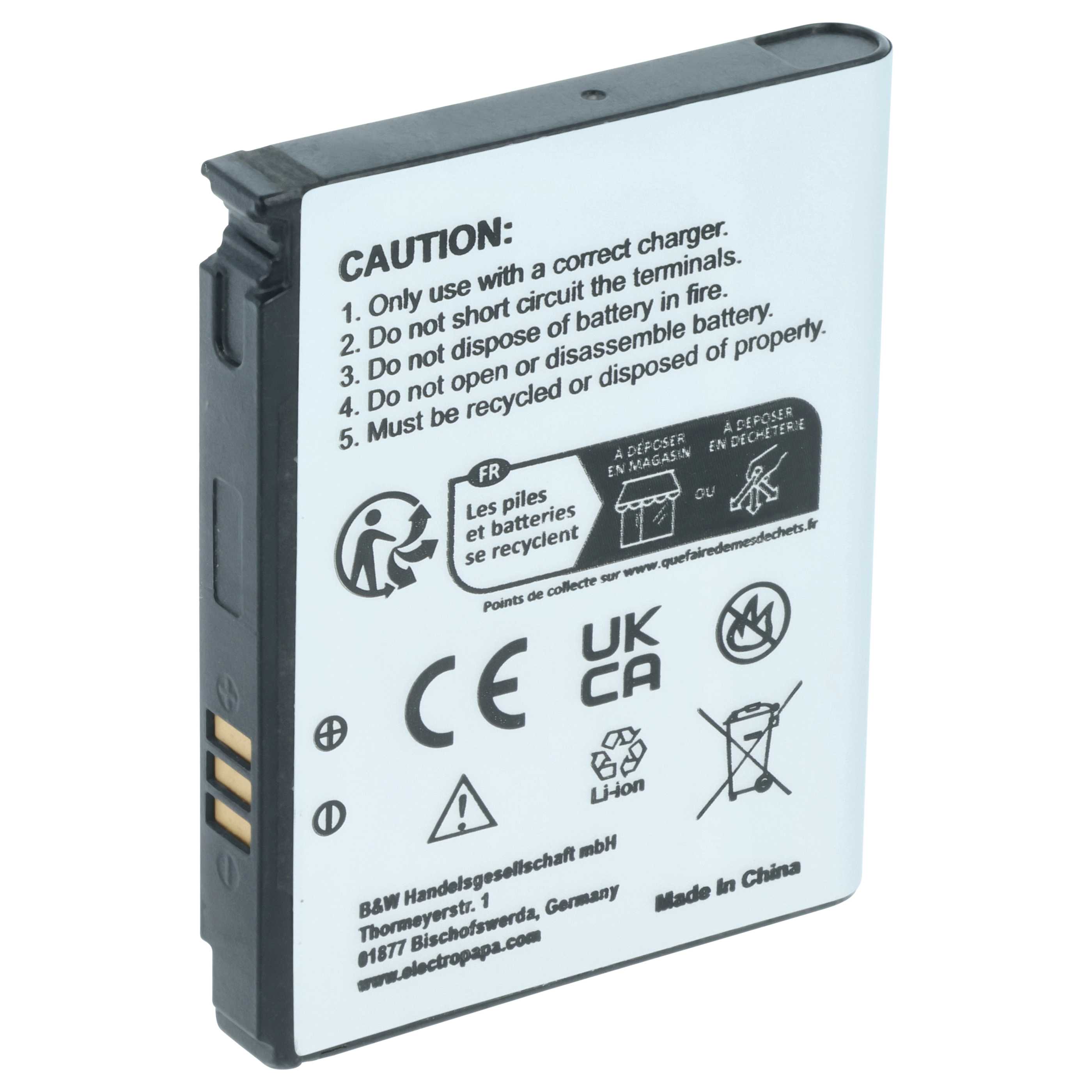 Akumulator do telefonu smartfona zamiennik Samsung AB653850CU, AB653850CE - 900 mAh 3,7 V Li-Ion