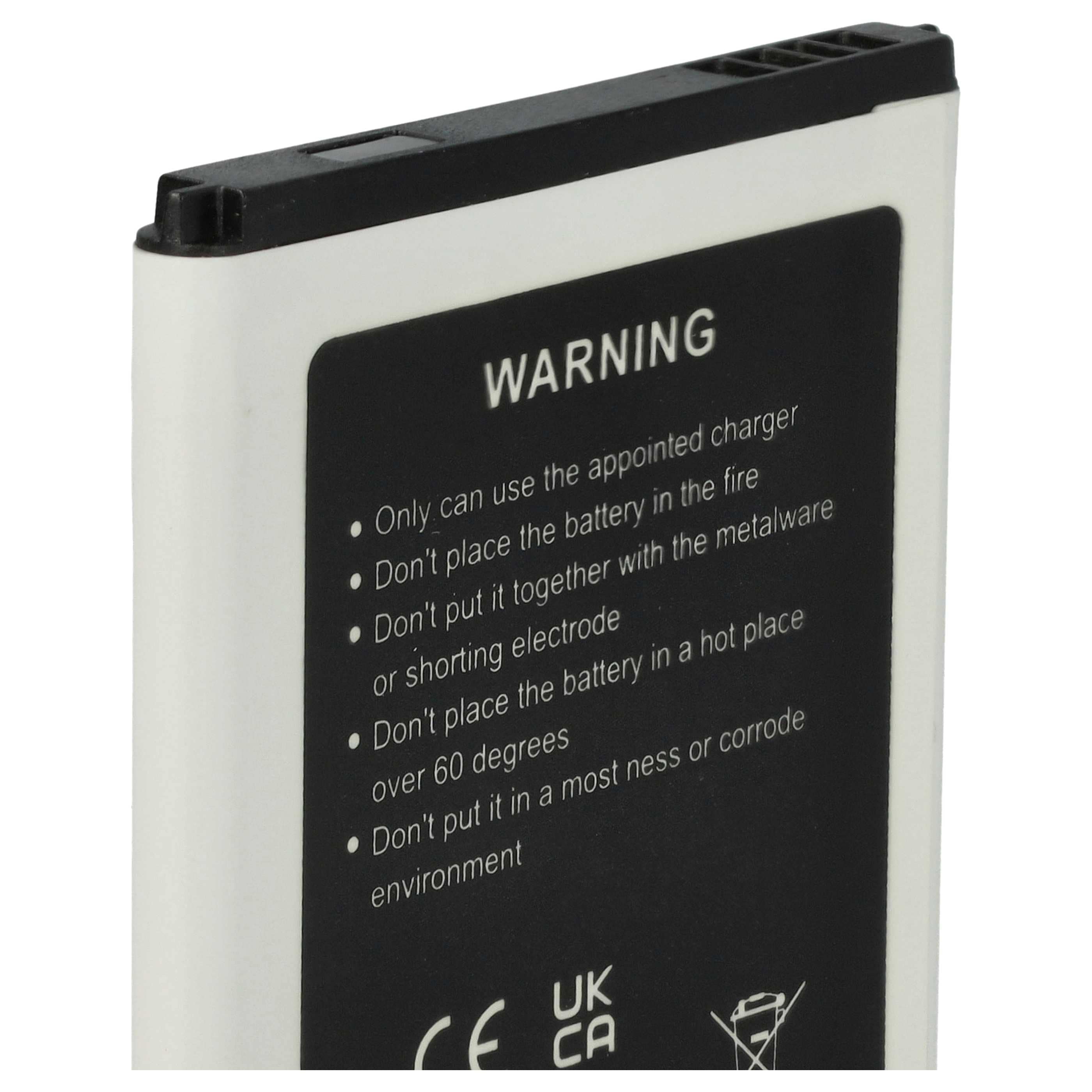 Akku als Ersatz für Alcatel BY80, TLiB32E, CAB32E0002C1, CAB32E0000C1, CAB32E0000C2 - 1700mAh 3,7V Li-Ion