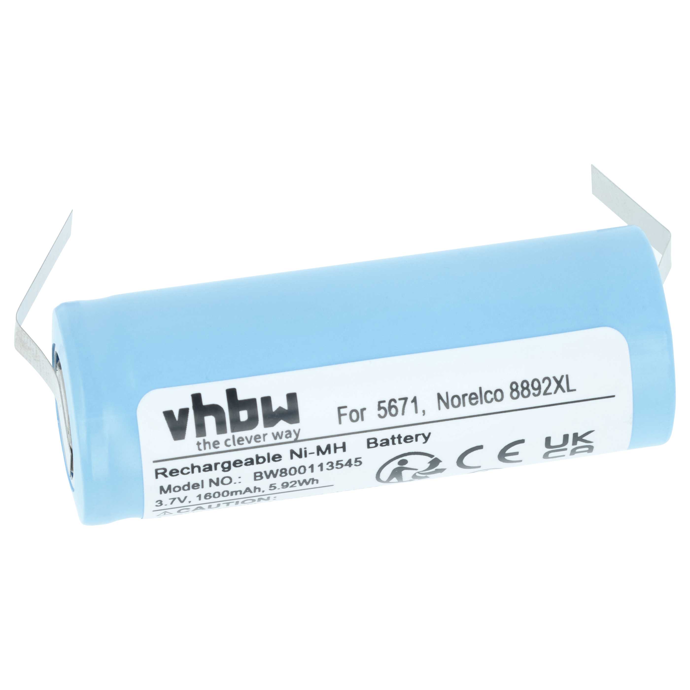 Akumulator do maszynki do strzyżenia zamiennik 15038, 3611290, 3606410 - 1600 mAh 3,7 V Li-Ion