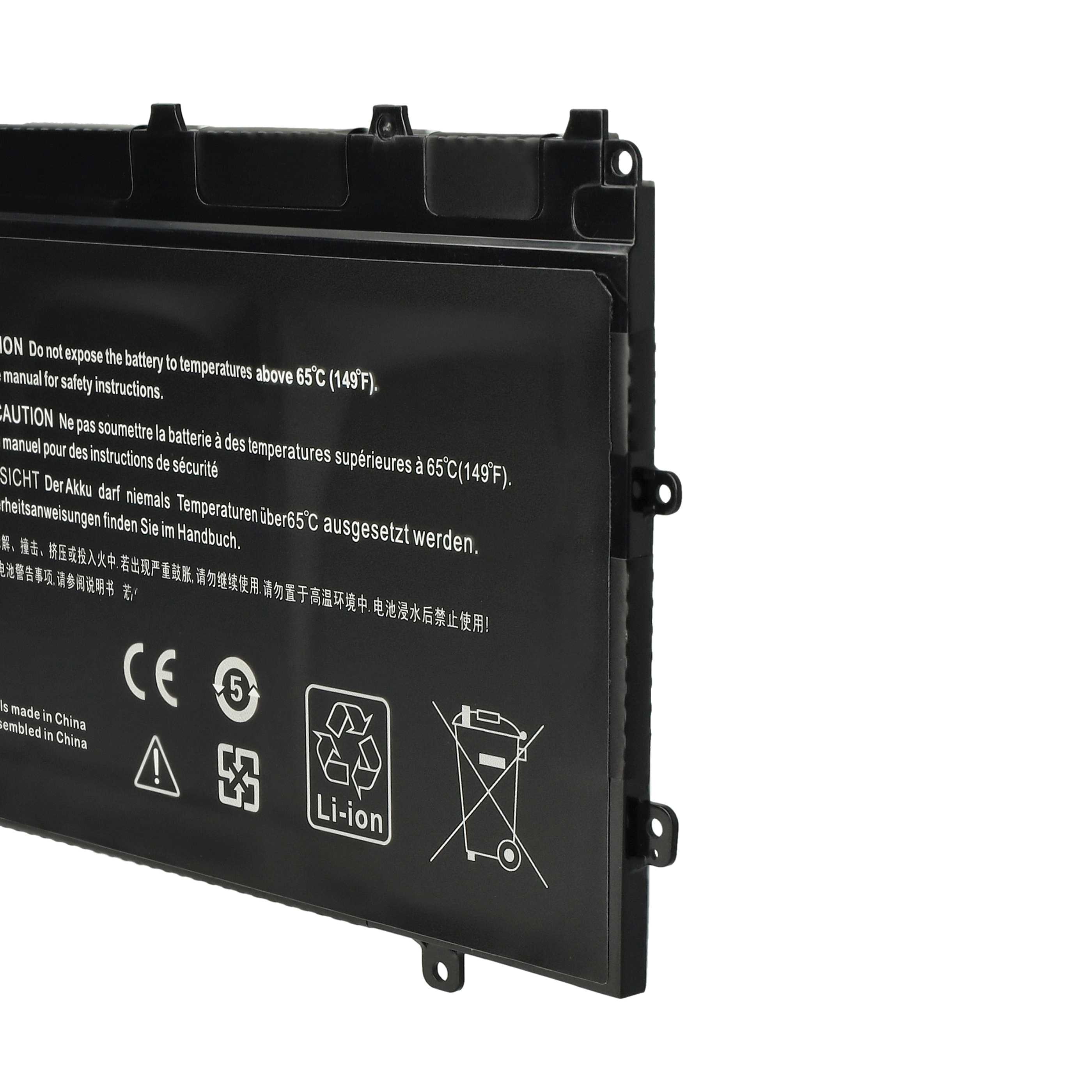 Notebook Battery Replacement for Dell 3WKT0, GWV47, 0MN791, 271J9, 0GWV47 - 2700mAh 11.1V Li-polymer, black