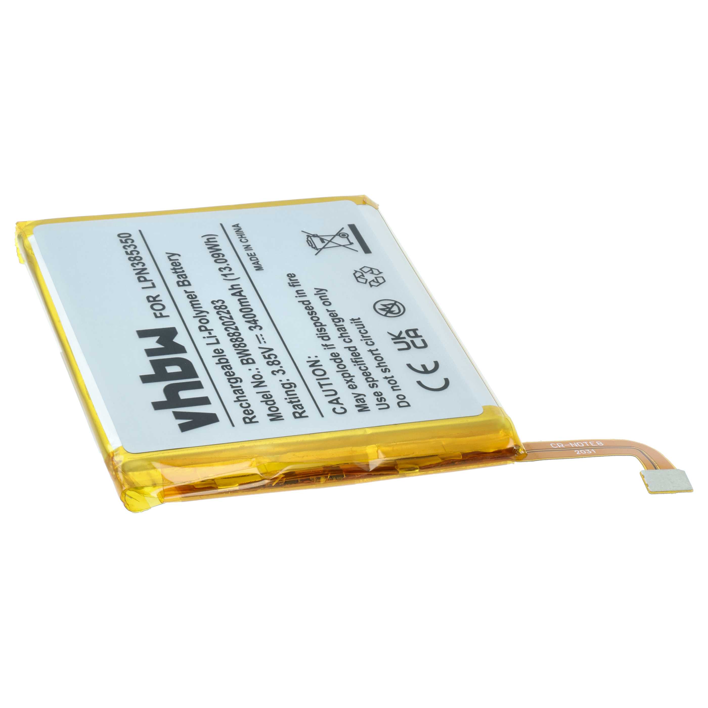 Akumulator do telefonu smartfona zamiennik Crosscall LPN385350 - 3400 mAh 3,85 V LiPo
