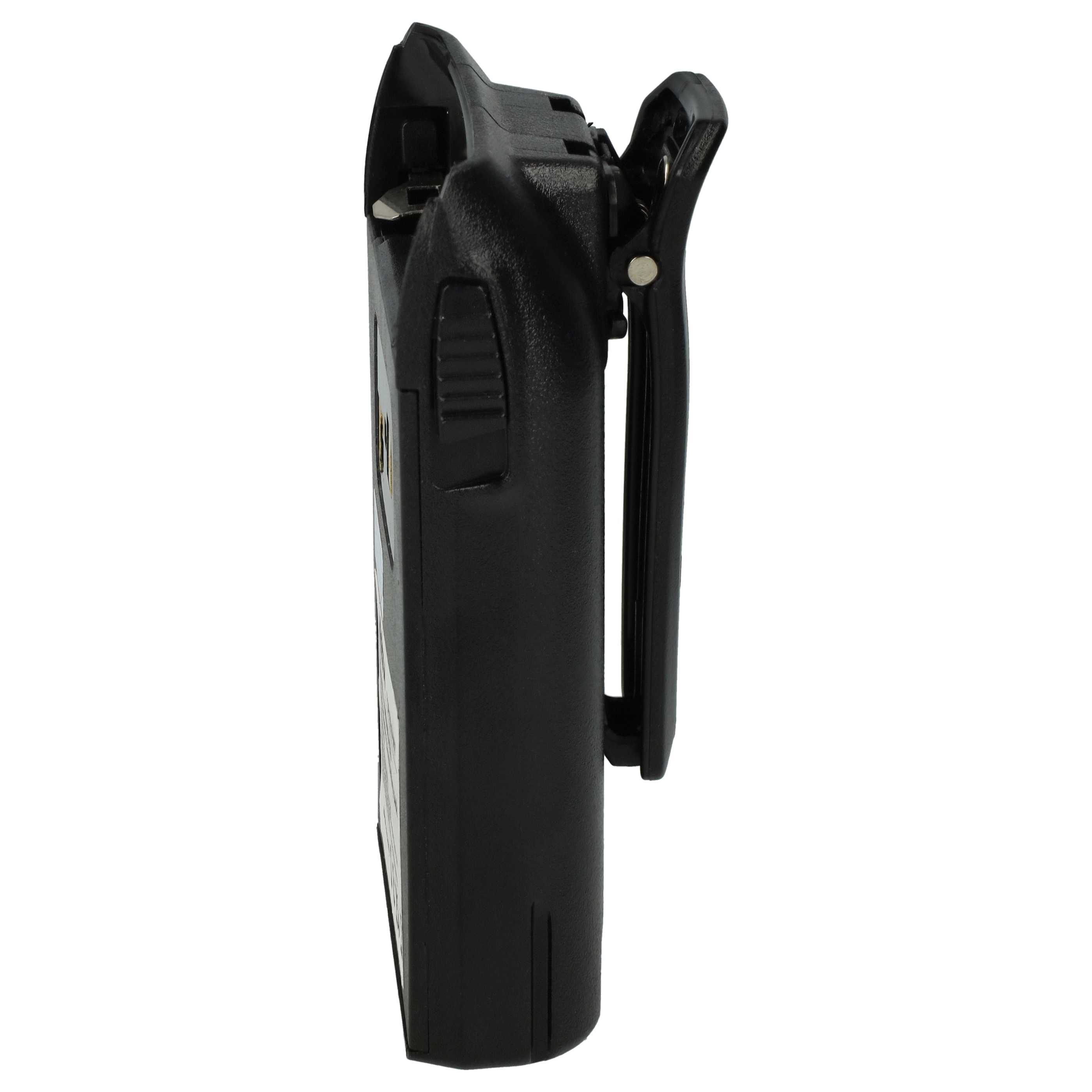 Radio Battery replaces BLO-004, BLO-007, BLO-001 - 3200 mAh 7.4 V Li-Ion + Belt Clip