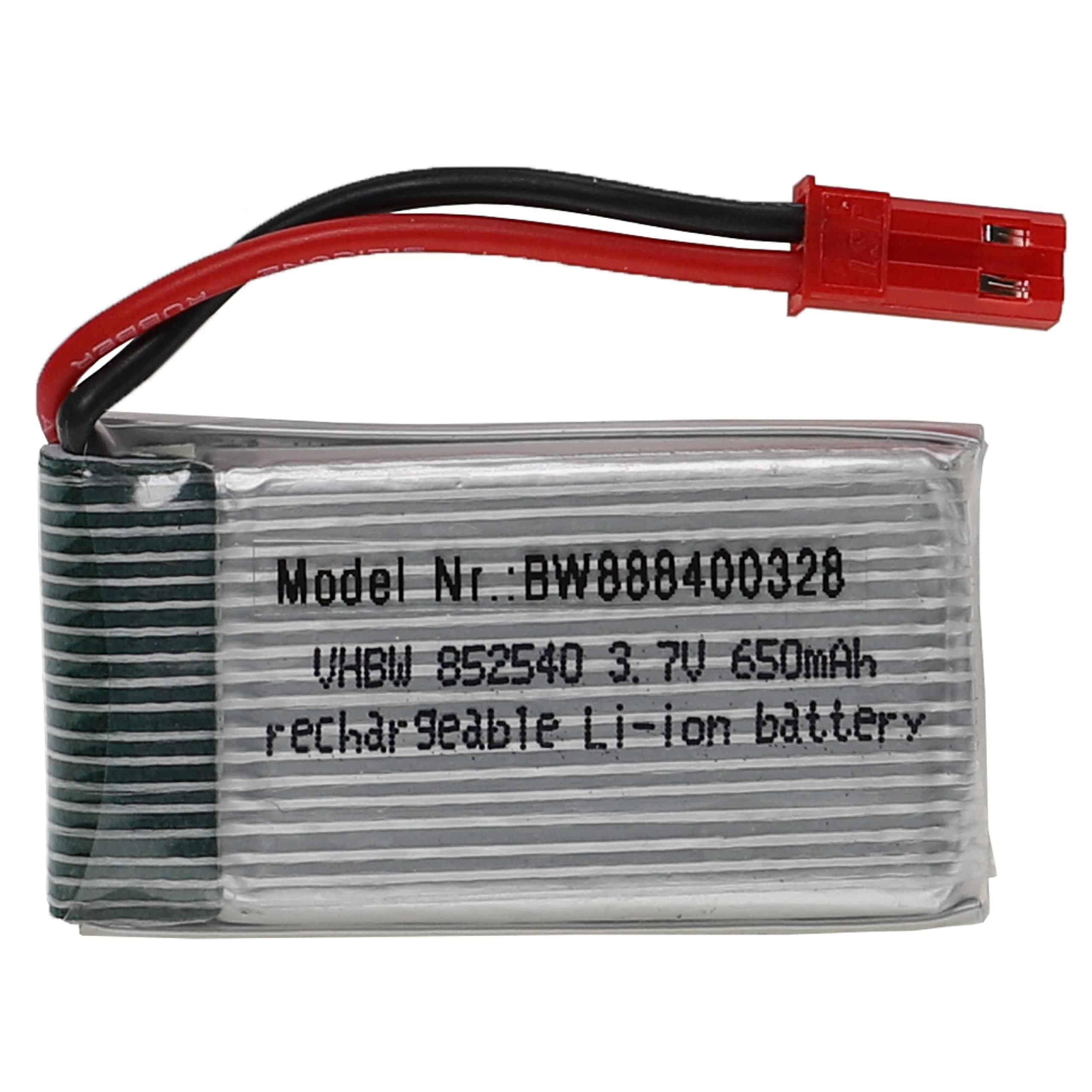 Batterie pour modèle radio-télécommandé - 650mAh 3,7V Li-polymère, BEC