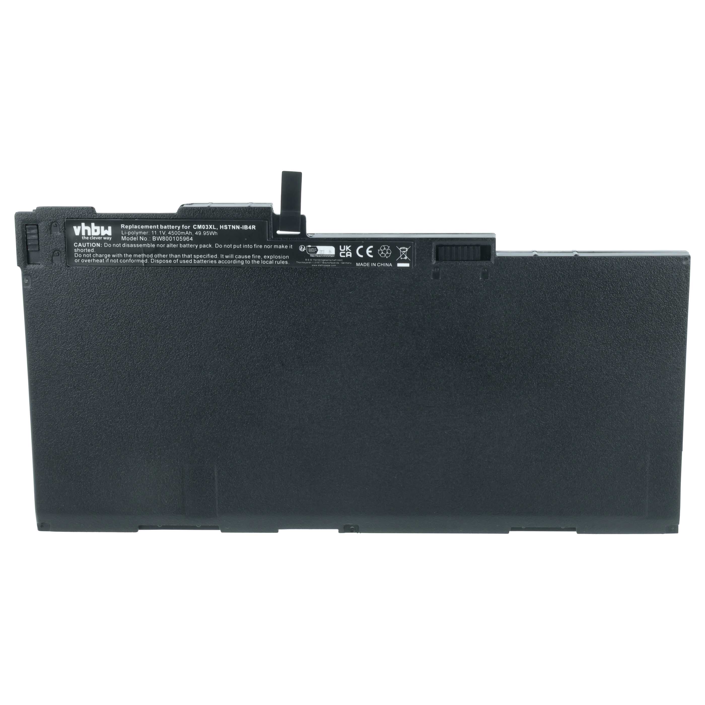 Batteria sostituisce HP 716724-141, 716723-271, 716723-2C1 per notebook - 4500mAh 11,1V Li-Poly nero