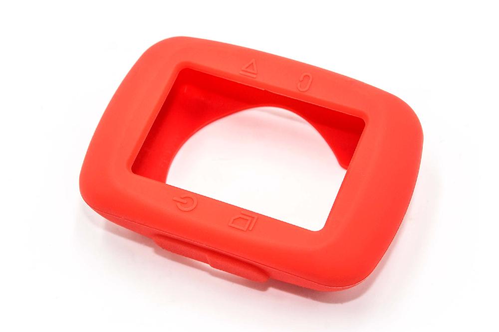 Case suitable for Garmin Edge 200, 500 200, 500 Bike Computer - Red, Silicone