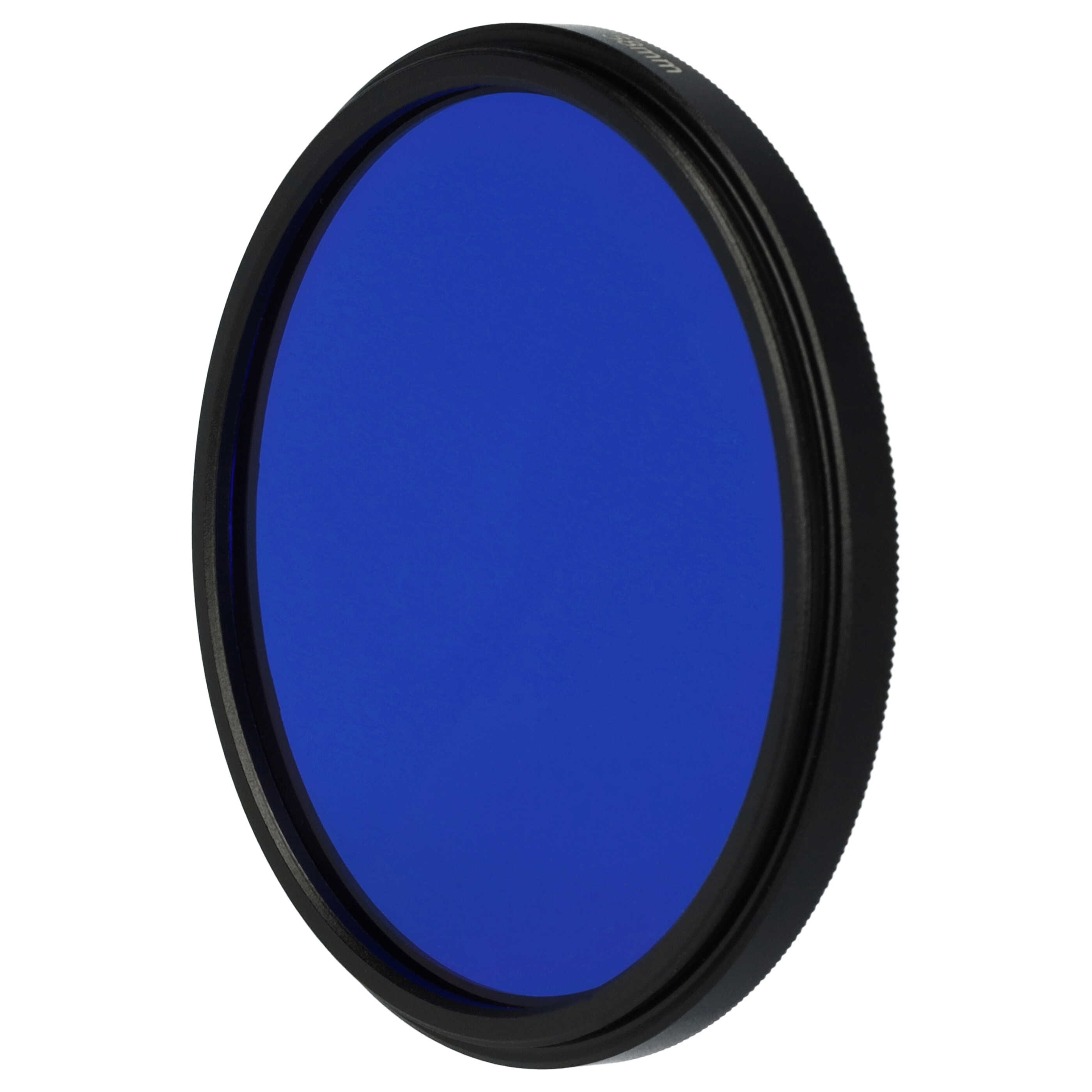 Filtro colorato per obiettivi fotocamera con filettatura da 58 mm - filtro blu