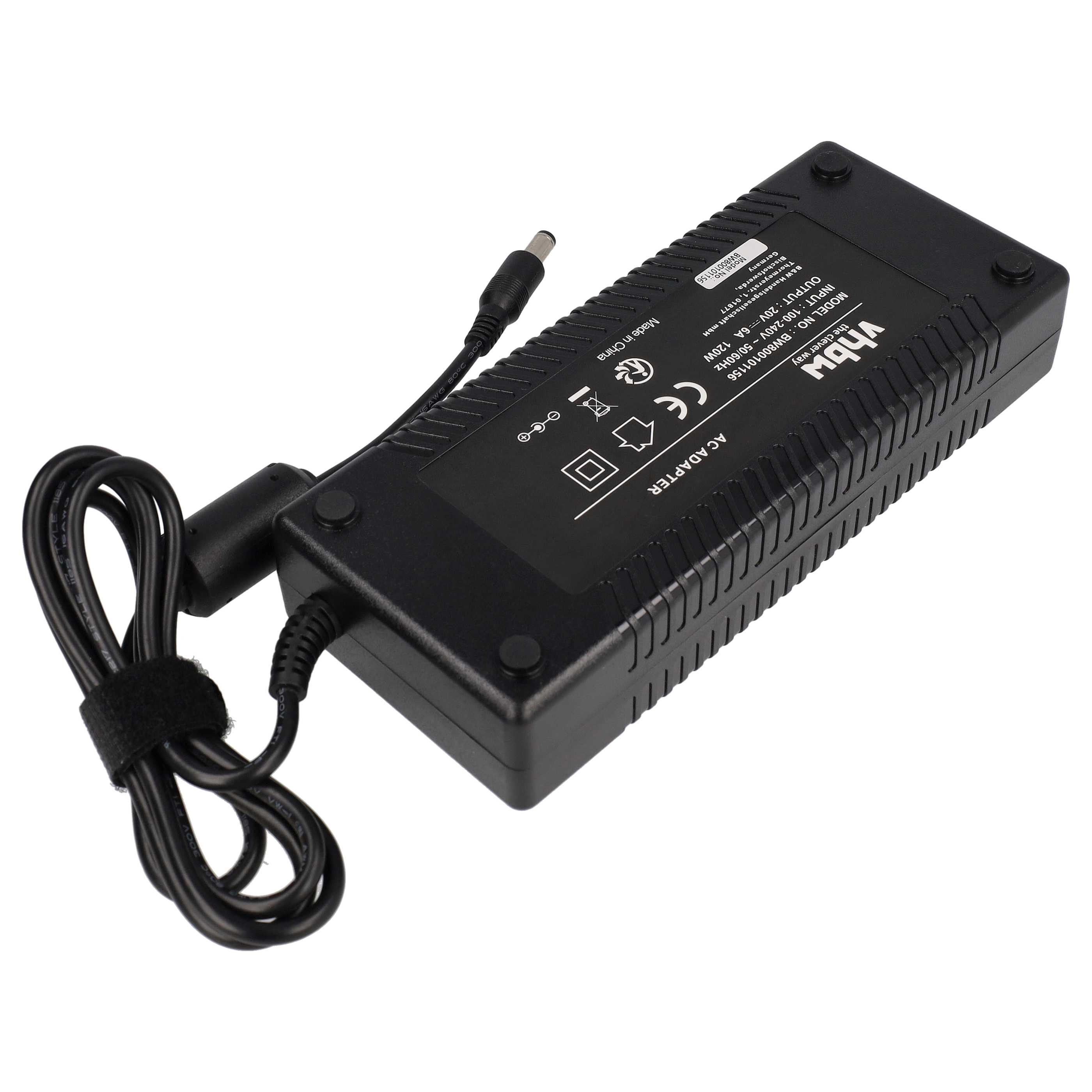 Mains Power Adapter replaces PA-1121-01, PA-1121-02 for GericomNotebook etc., 120 W