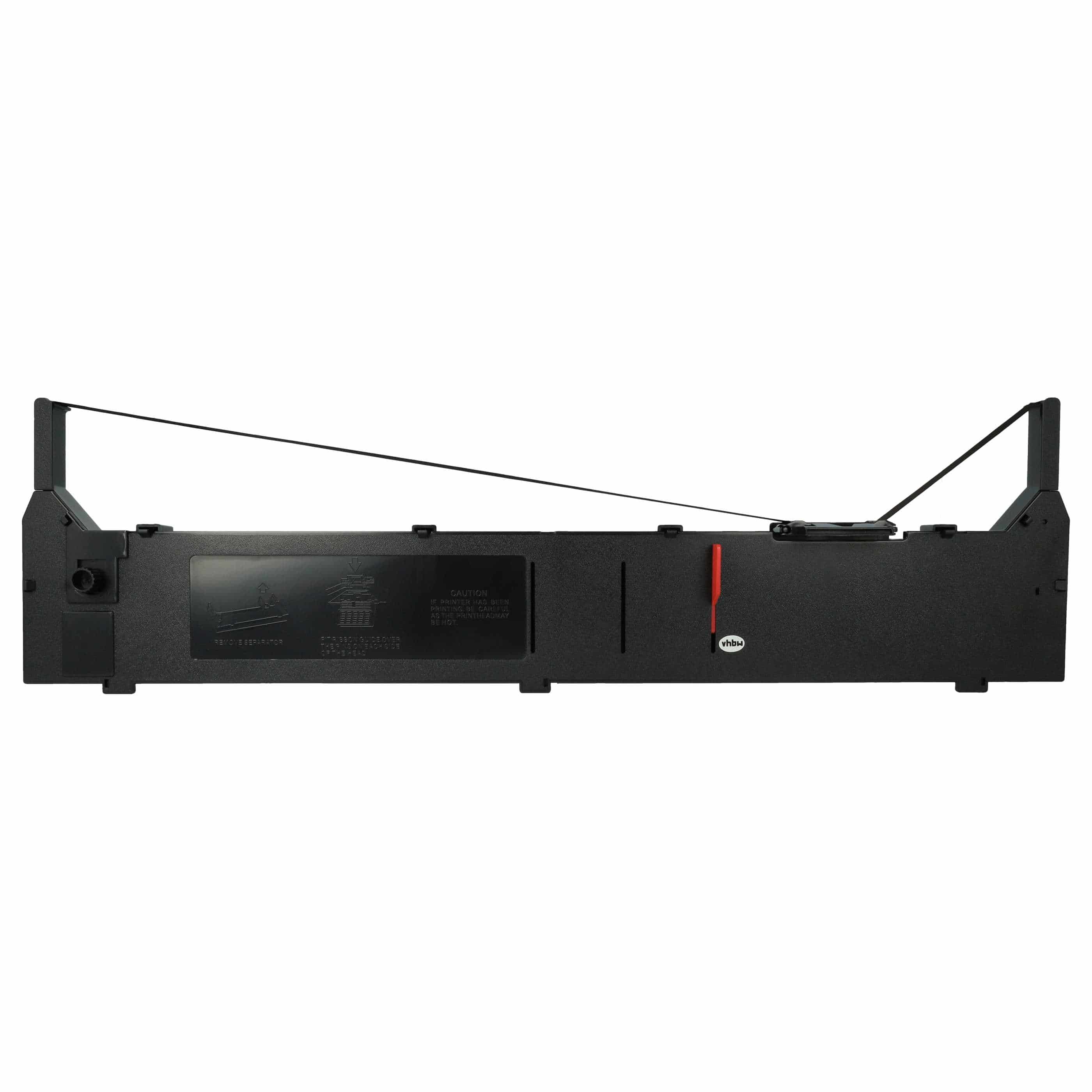 Ink Ribbon replaces Epson C13S015055 for Dot Matrix, Receipt Printer - Black