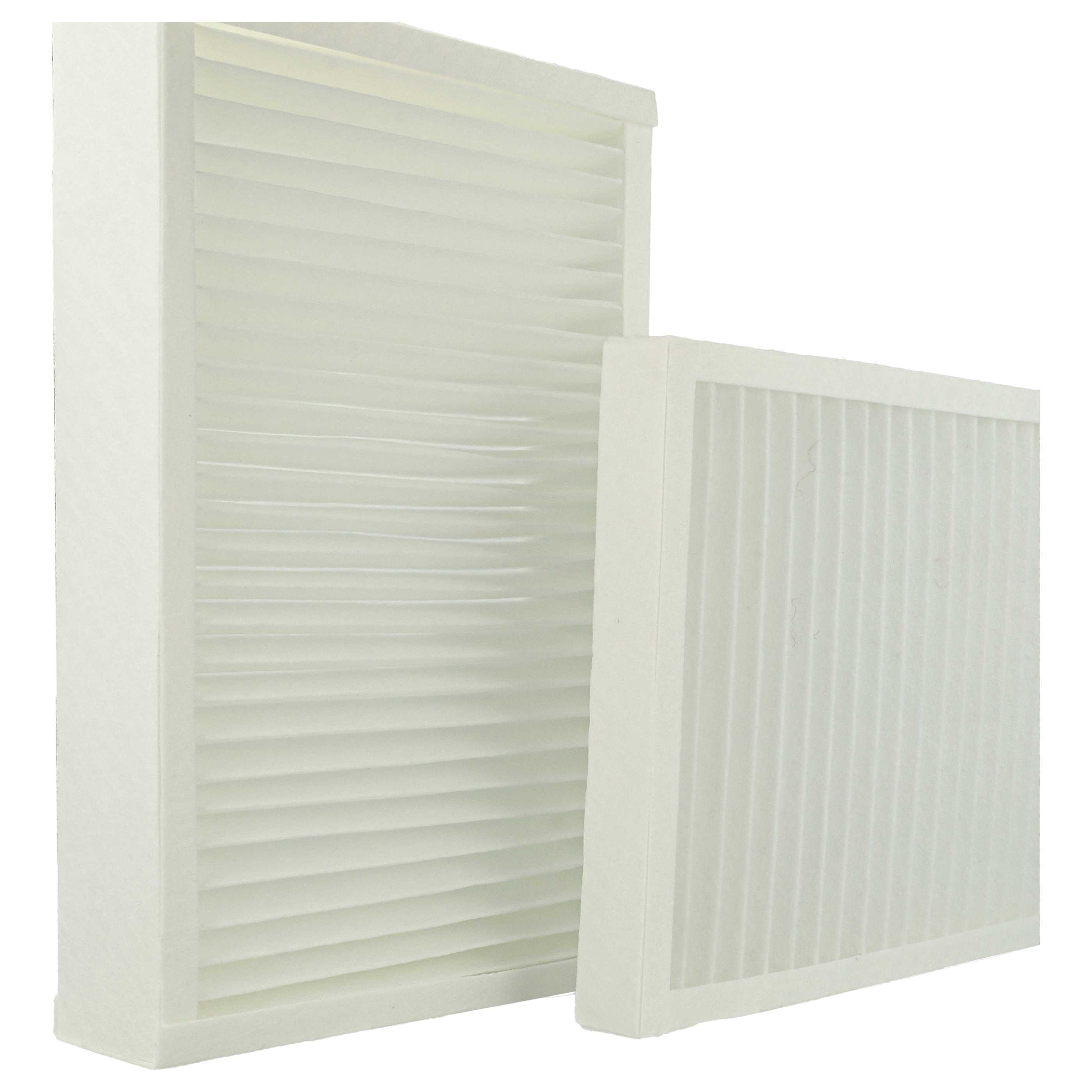 8 Part Filter Set replaces Viessmann 7543981 ventilation system - exhaust filter (G4), intake filter (F7)