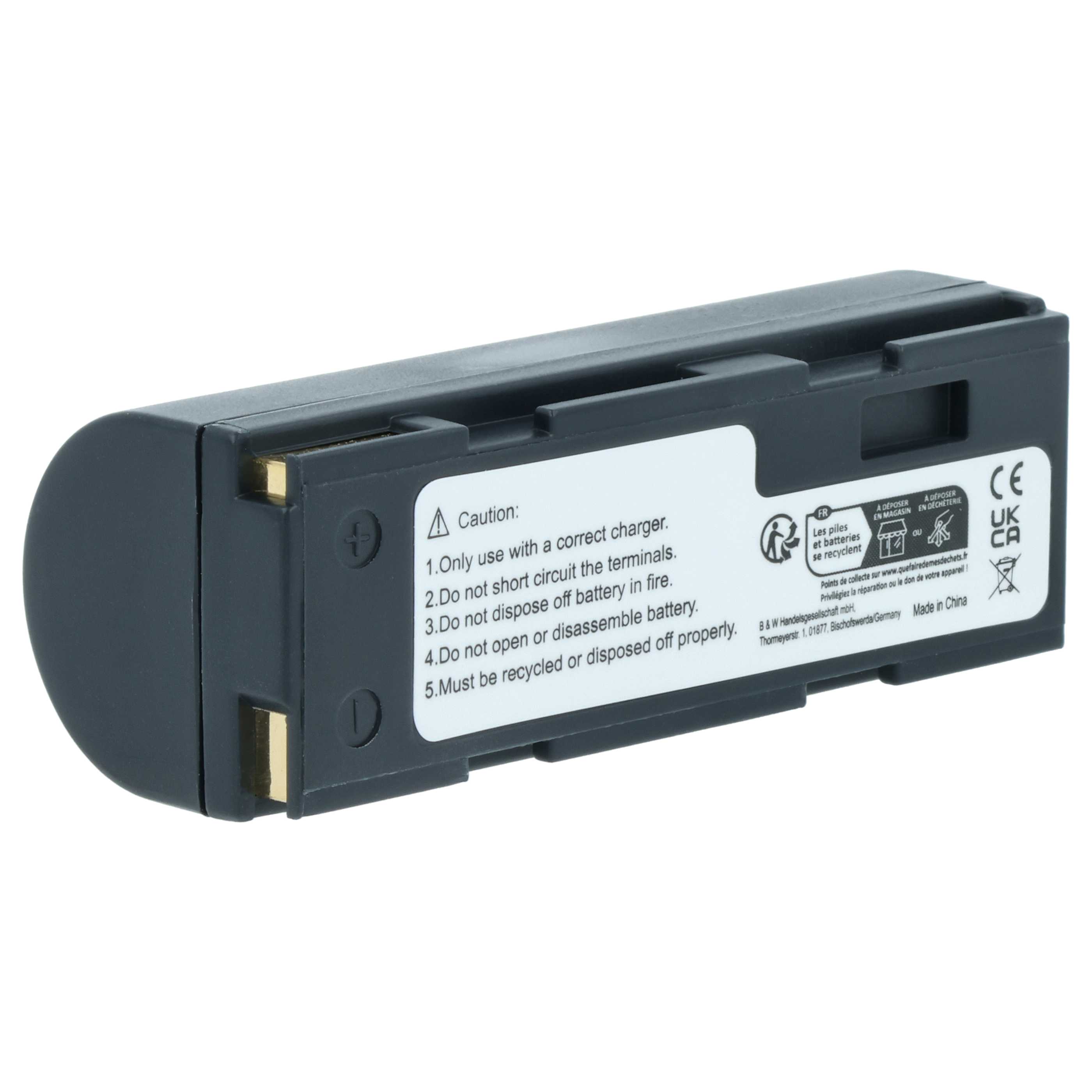 3x Battery replaces Epson EU95 - 1200mAh, 3.7V, Li-Ion