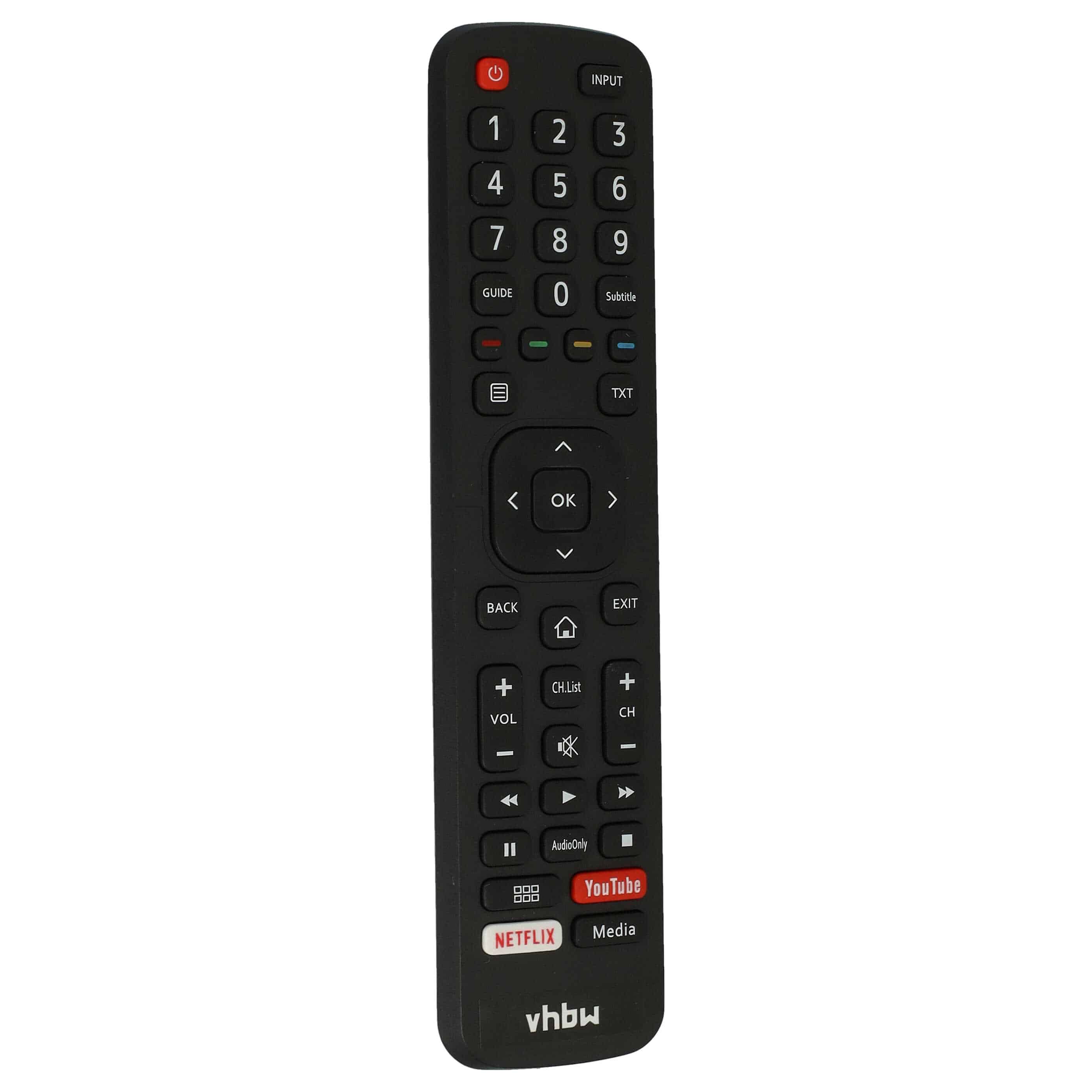 Remote Control replaces Hisense EN2BB27, EN2BB27H for Hisense TV