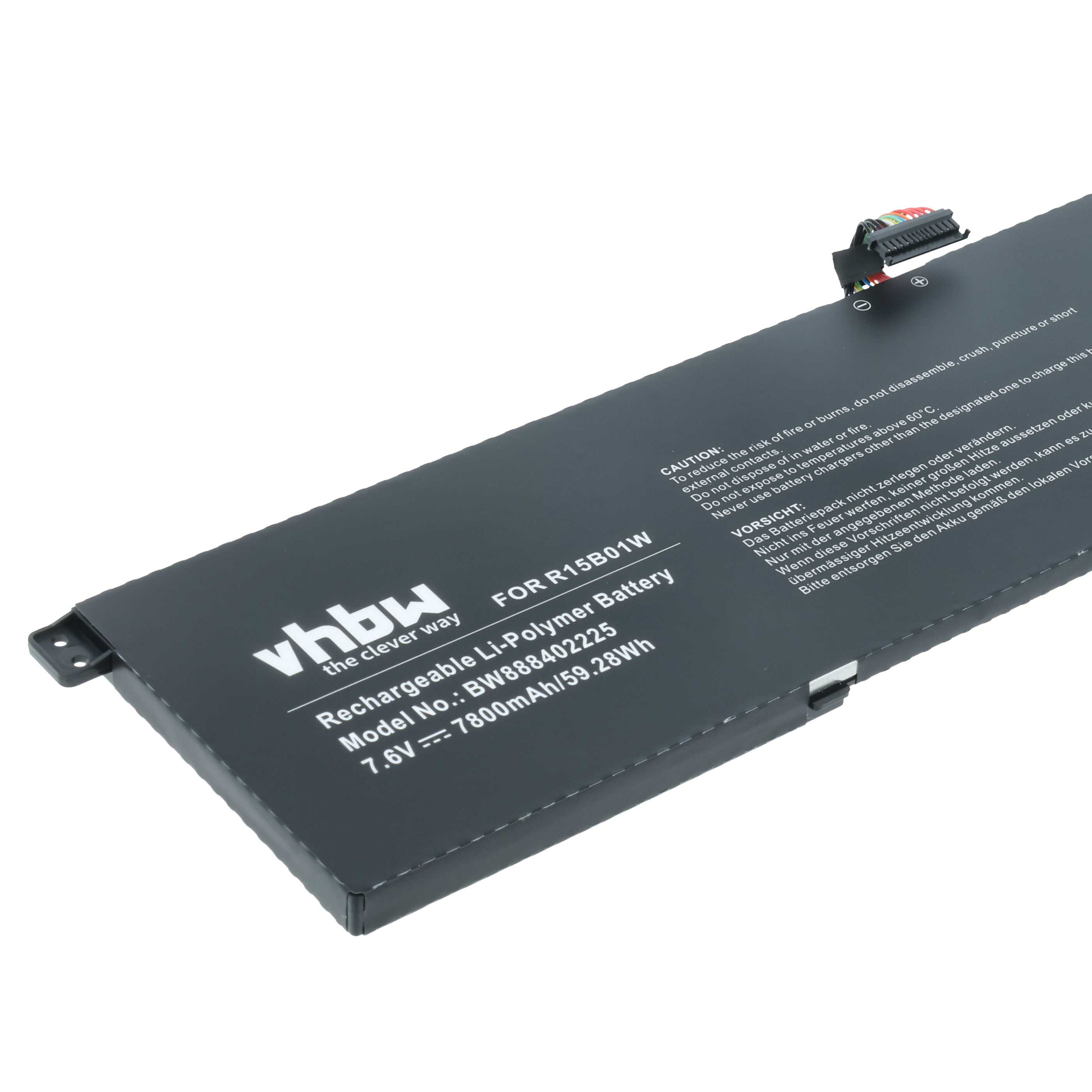 Akumulator do laptopa zamiennik Xiaomi R15B01W - 7800 mAh 7,6 V LiPo