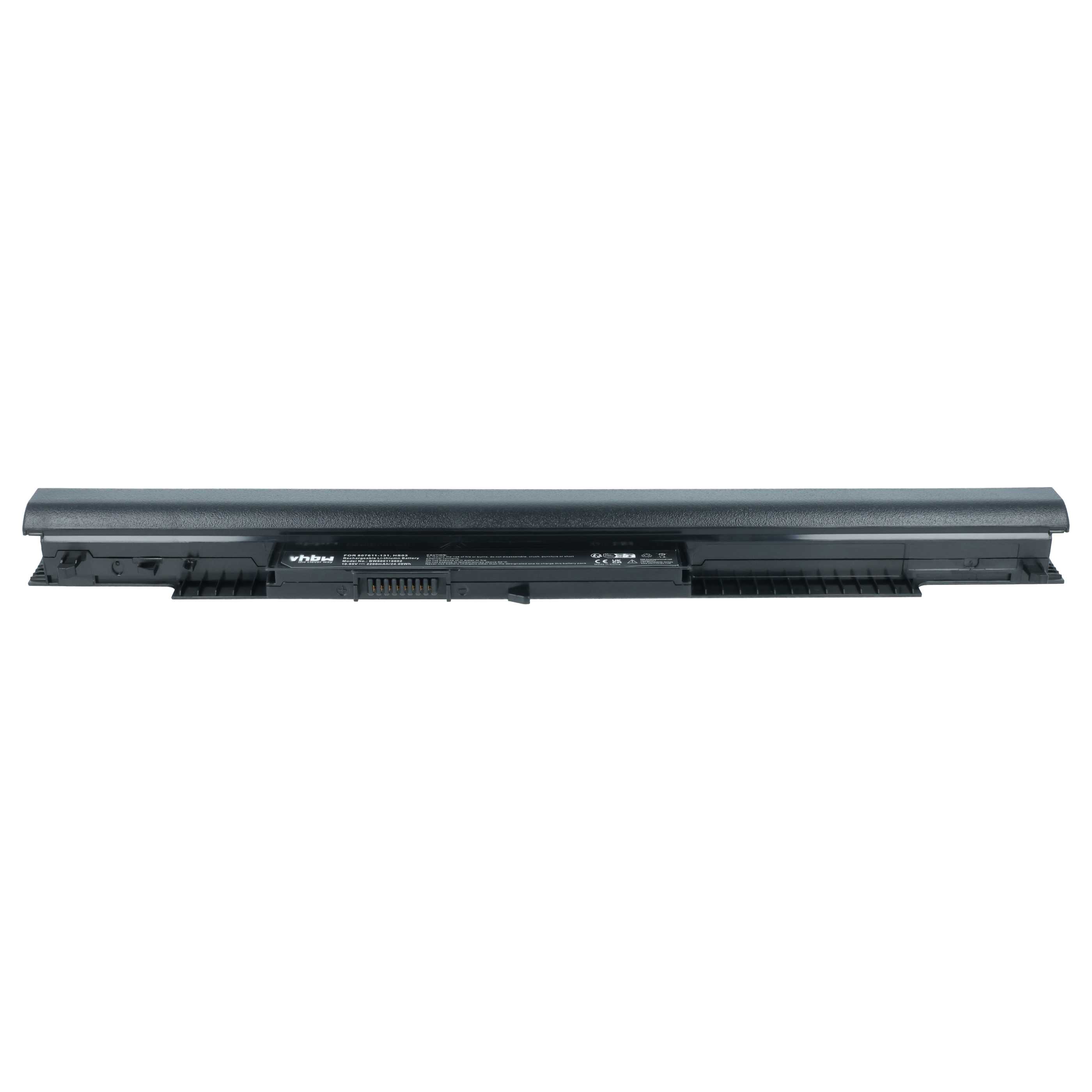 Notebook Battery replaces HP 807611-141, 807611-421, 807611-831, 807611-131 - 2200 mAh 10.95 V Li-Ion, black