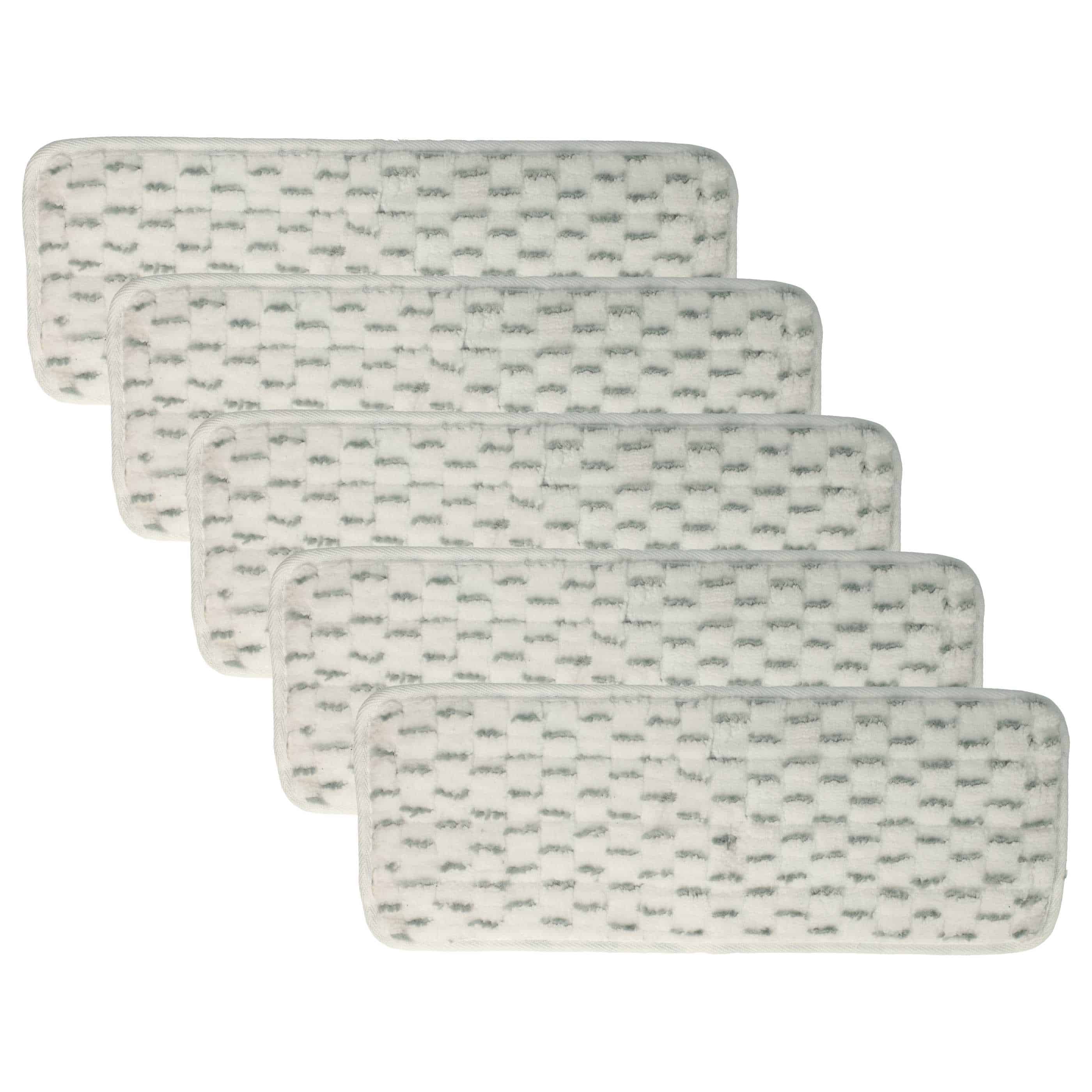Cleaning Cloth Set (5 Part) replaces Vileda 158410 for Vileda Floor Mop - microfibre