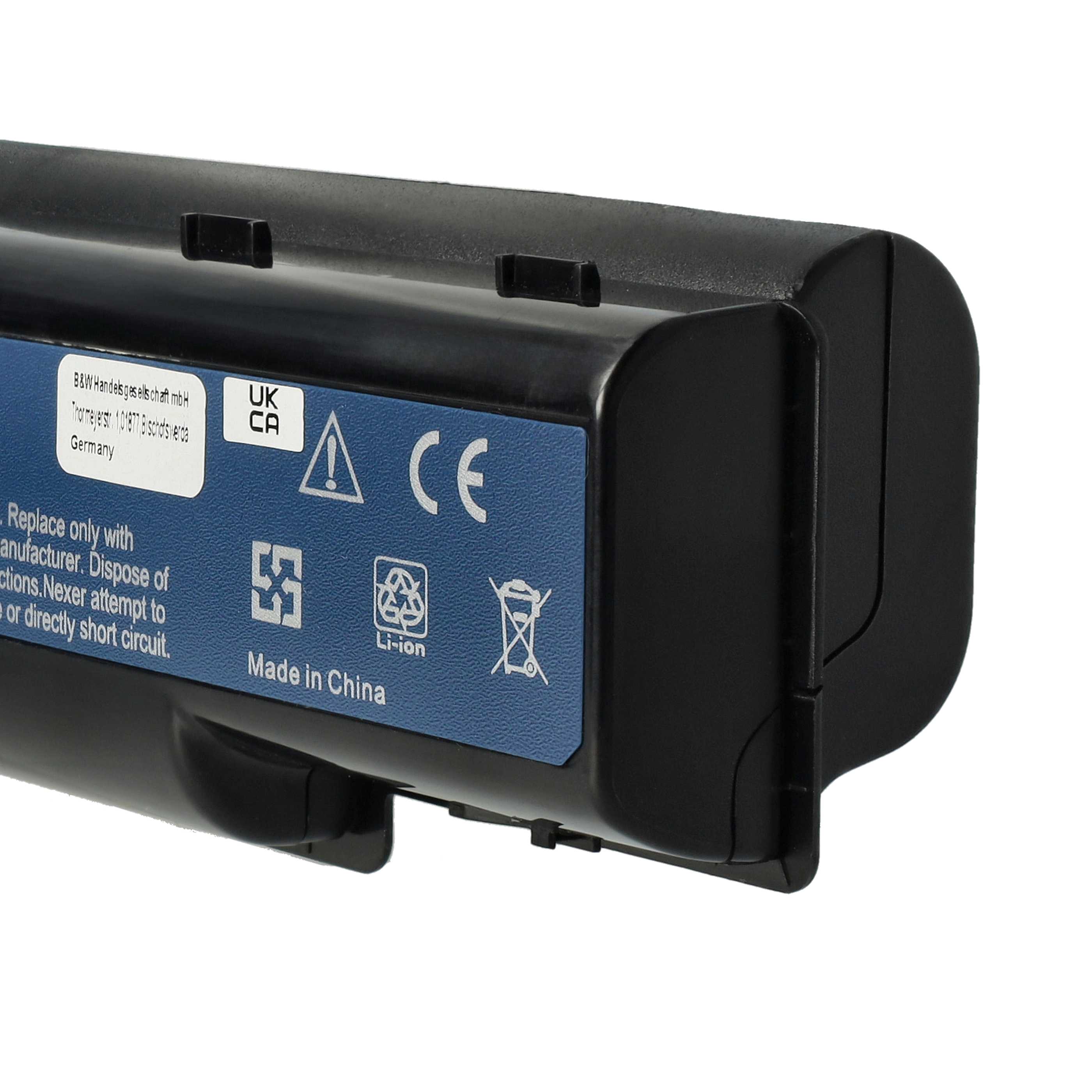 Akumulator do laptopa zamiennik Acer AS07A31, AS07A32, AS07A42, AS07A41 - 8800 mAh 11,1 V Li-Ion, czarny