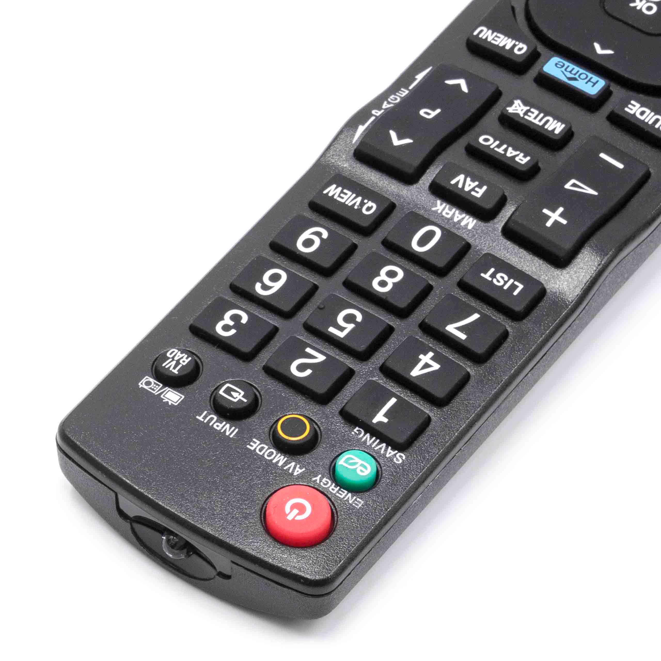 Remote Control replaces LG AKB72915299, AKB72915244 for LG TV