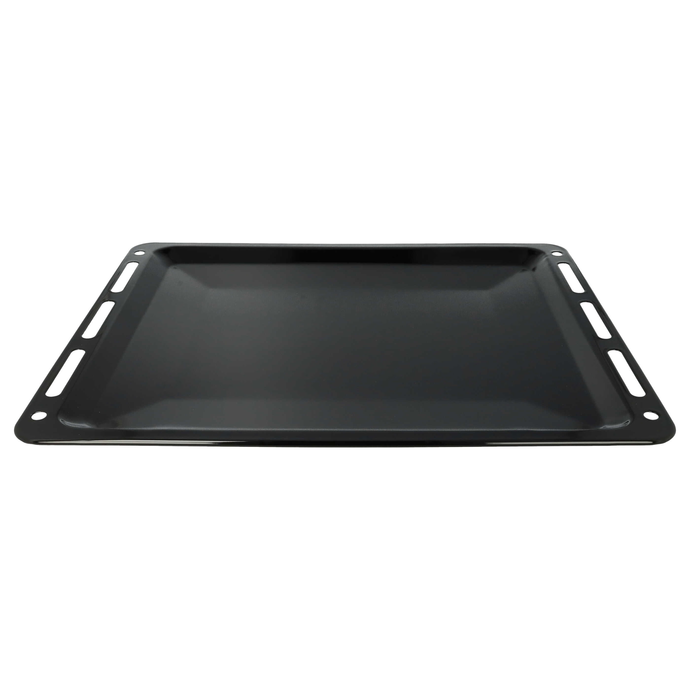 Bandeja de horno reemplaza Bosch 1101433, 11029050 - 45,5 x 36,4 x 2 cm, antiadherente, esmaltado negro