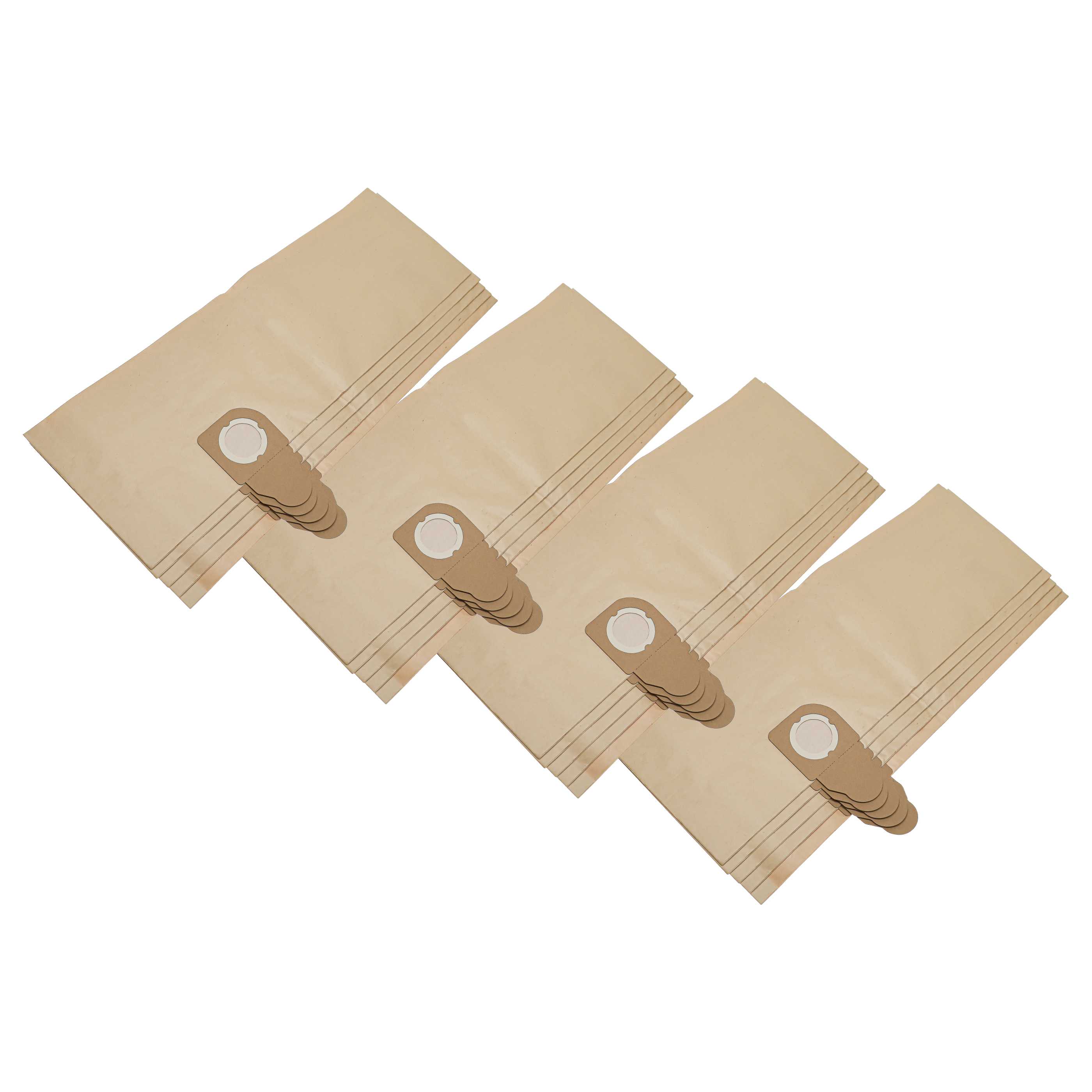 20x bolsa aspiradora reemplaza Nilfisk Alto 60910 para Nilfisk / Alto / Wap - papel