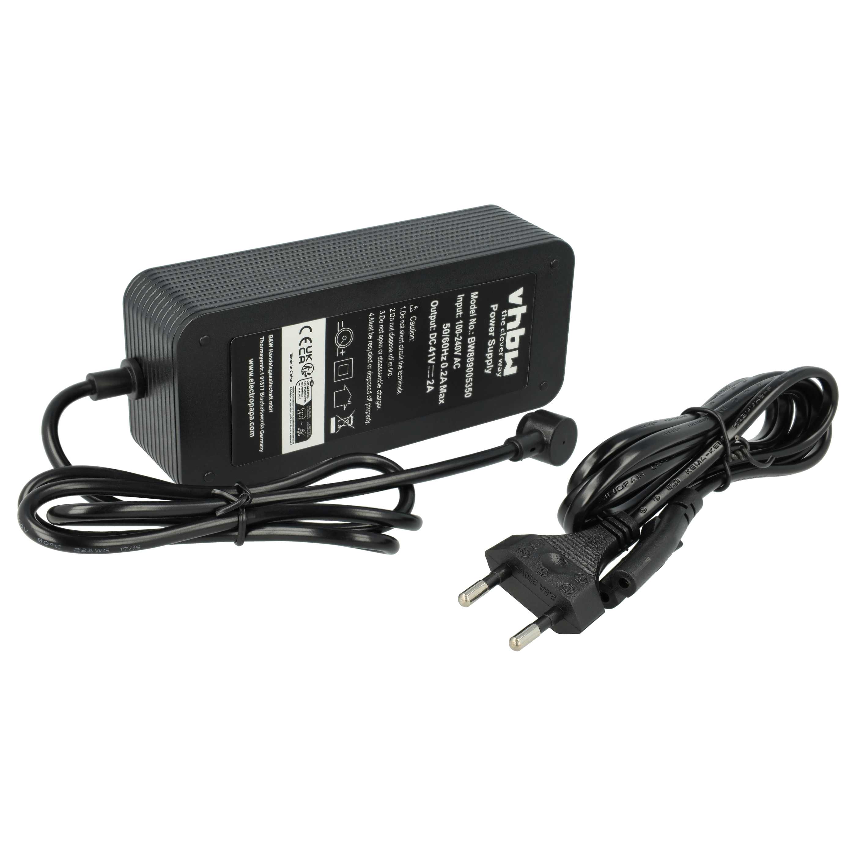 Charger suitable for Xiaomi 4 Pro, Mi 4 Hoverboard, Scooter - 15.8 cm