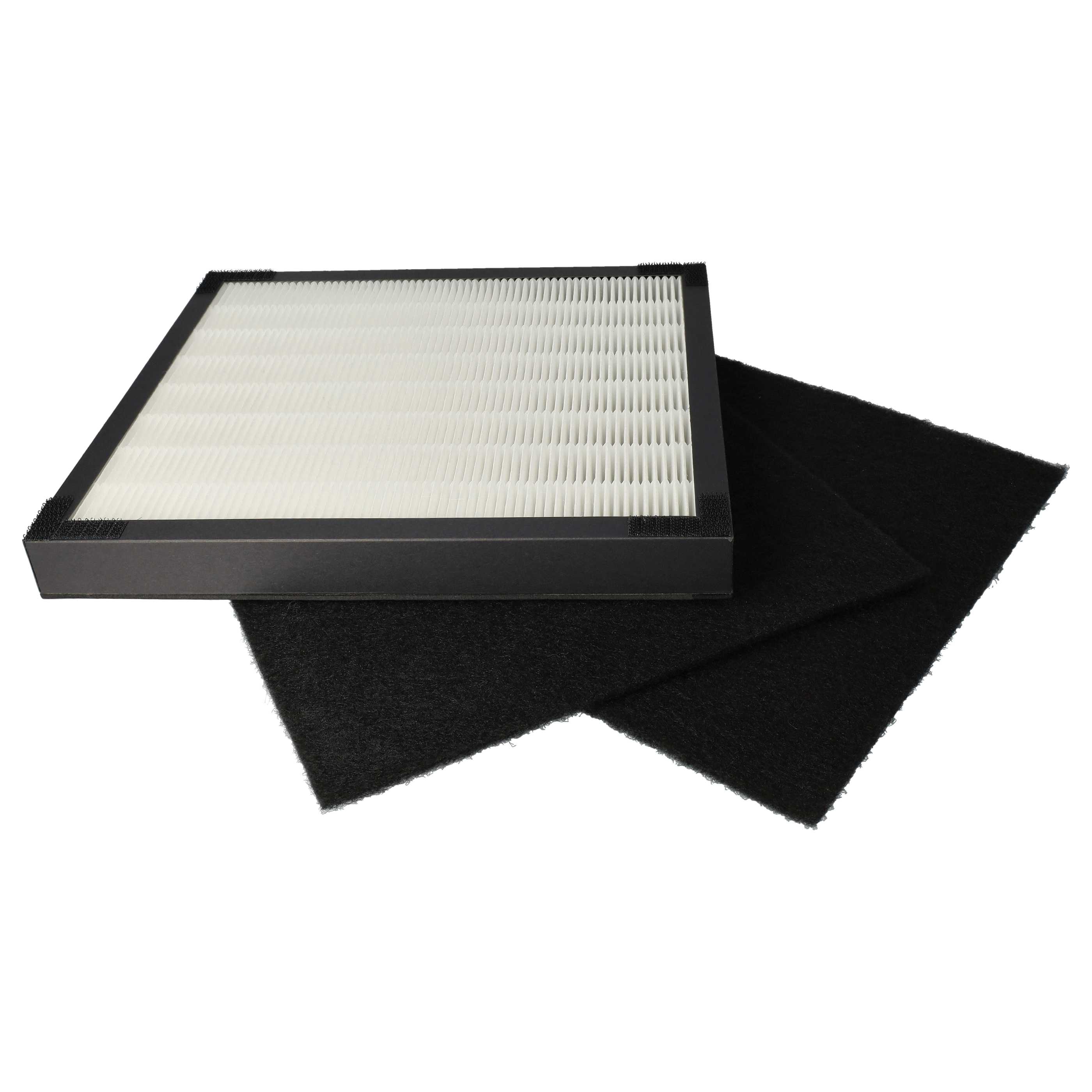 Filter Set replaces Dirt Devil 0150022 Air Purifier - HEPA filter, activated carbon filter
