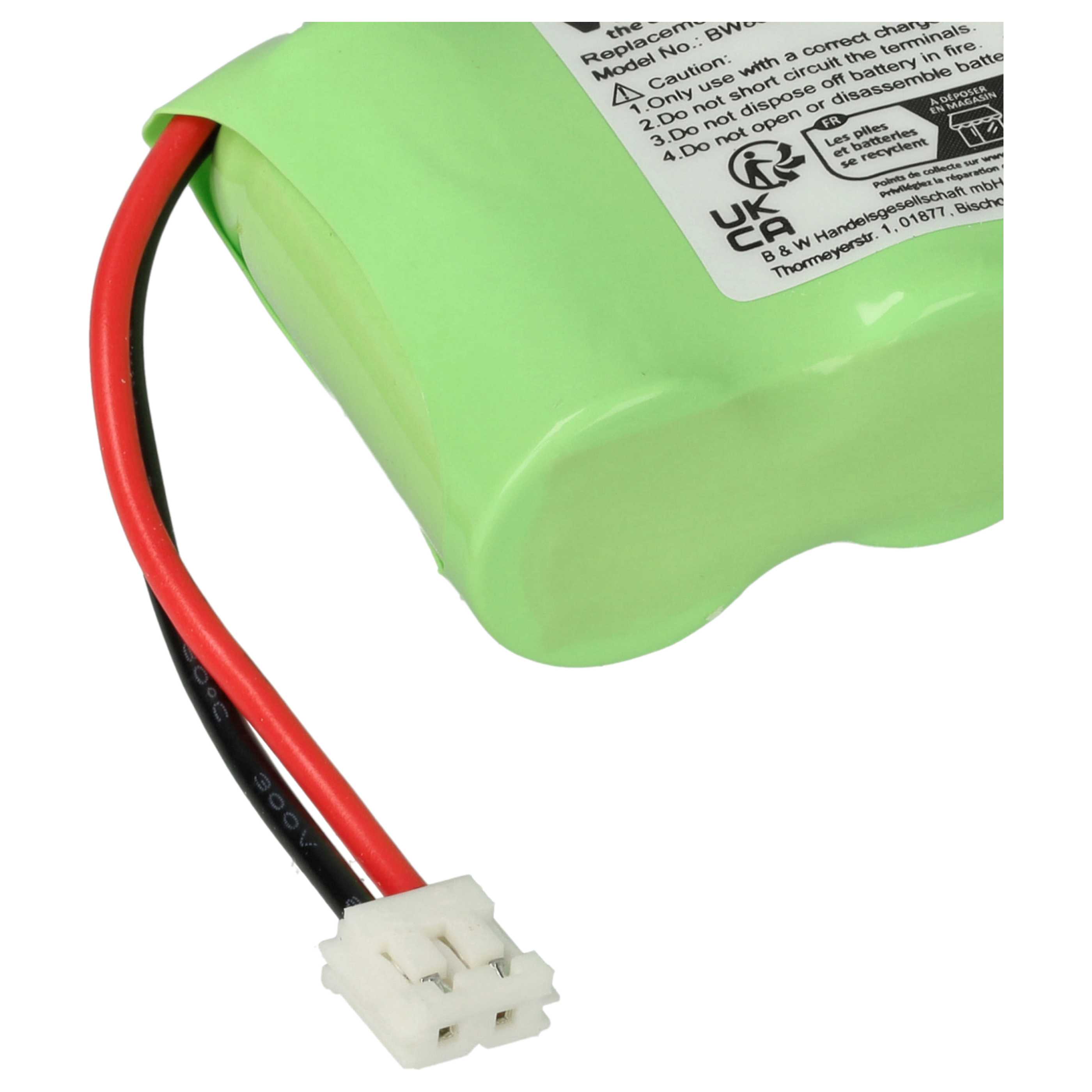 2x Batteries remplace C39453-Z5-C193, HSC22, 60AAH3BMX pour téléphone Telecom Italia - 600mAh 3,6V NiMH