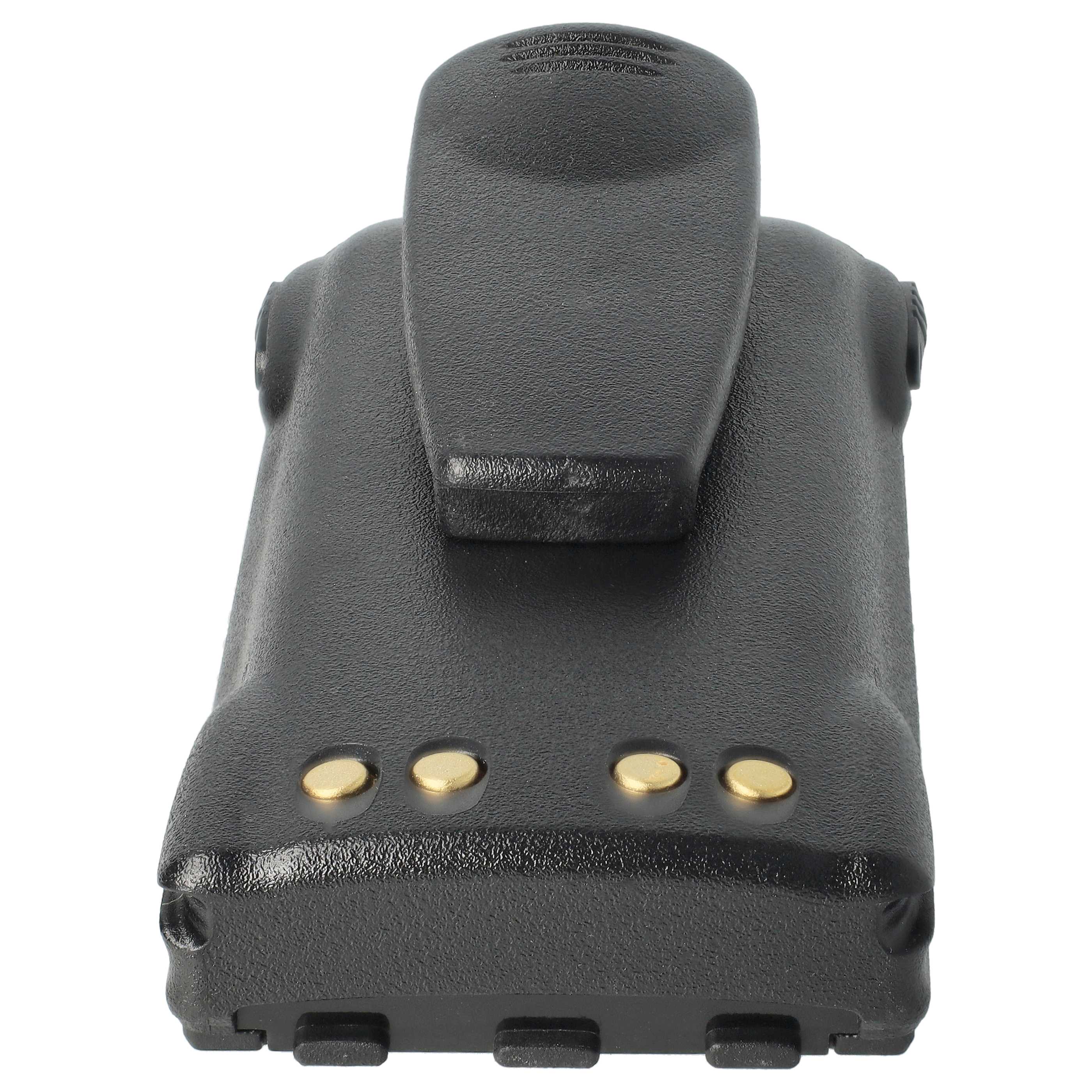Radio 10x Battery replaces Motorola HMNN4151, HMNN4154, HNN4001, HMNN4158, HMNN4159 - 2100 mAh 7.2 V NiMH