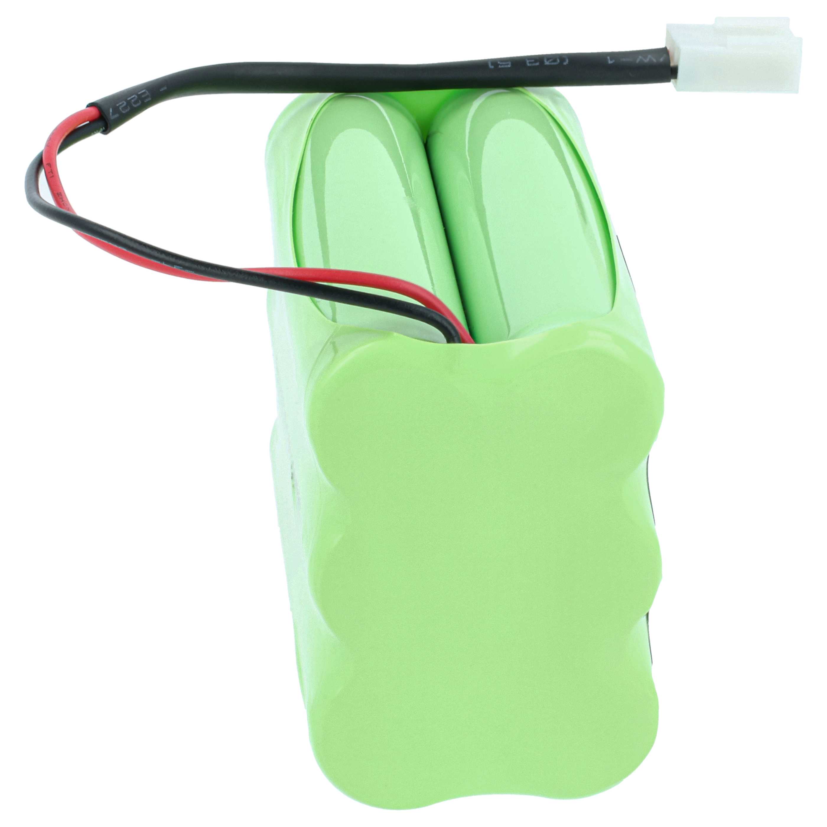 Batería reemplaza Megalite / Mettler / Transpal GP380AFH6YMXZ para dispositivo medición - 3600 mAh 7,2 V NiMH
