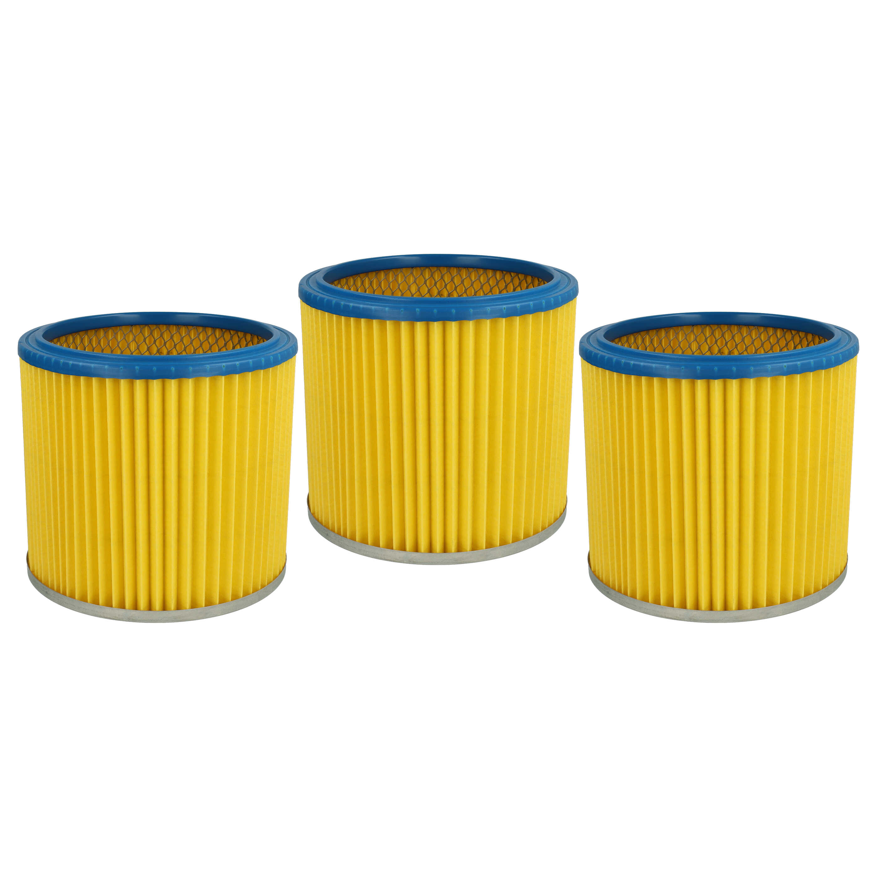 3x Filtro sostituisce Einhell 2351110 per aspirapolvere LIV, blu/giallo