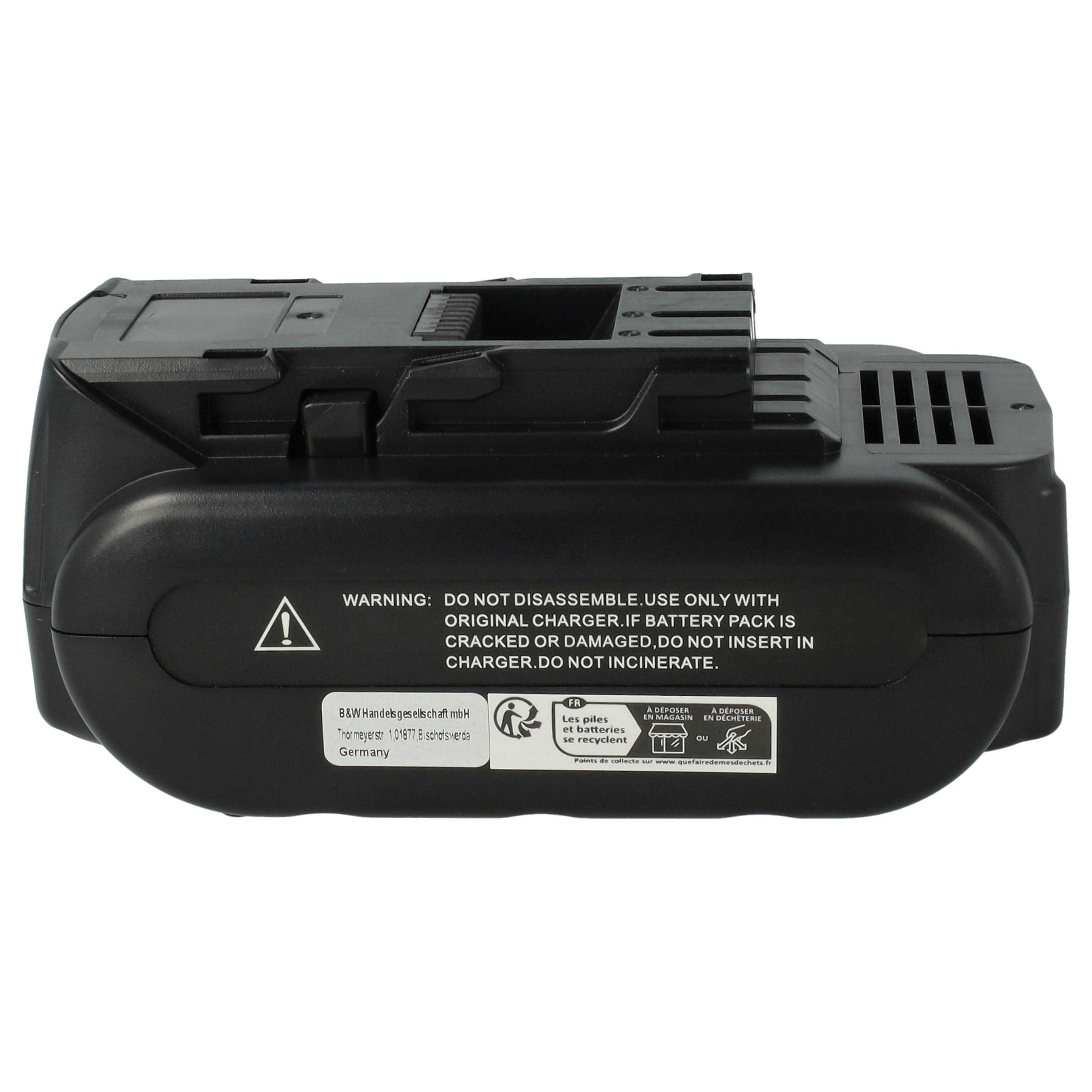 Battery replaces Panasonic EY9L44B, EY9L41, EY9L40B, EY9L40 Electric Power Tool - 2000 mAh, 14.4 V, Li-Ion