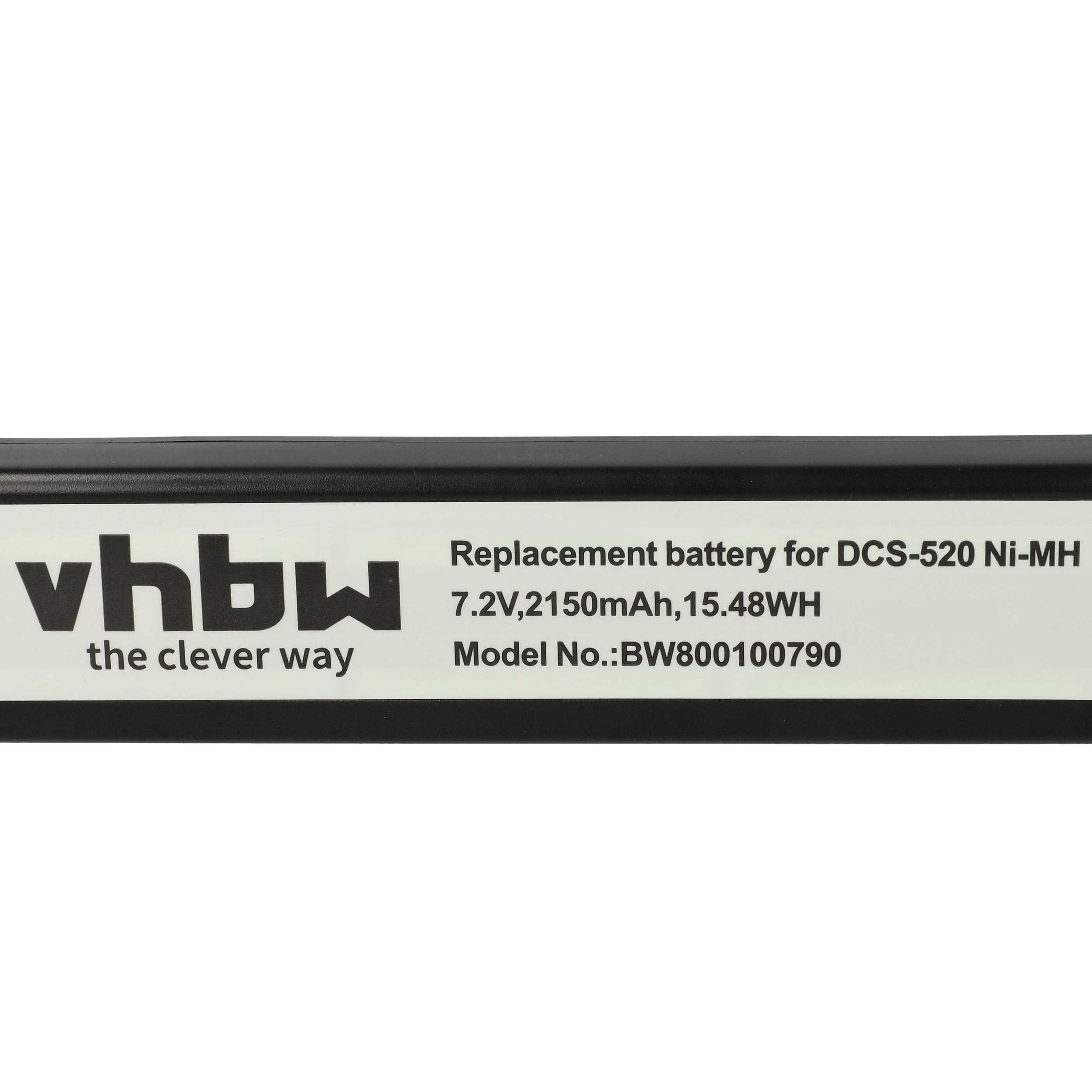 Kamera-Akku (2 Stück) als Ersatz für Citizen PN-60, KC69801 - 2150mAh 7,2V NiMH