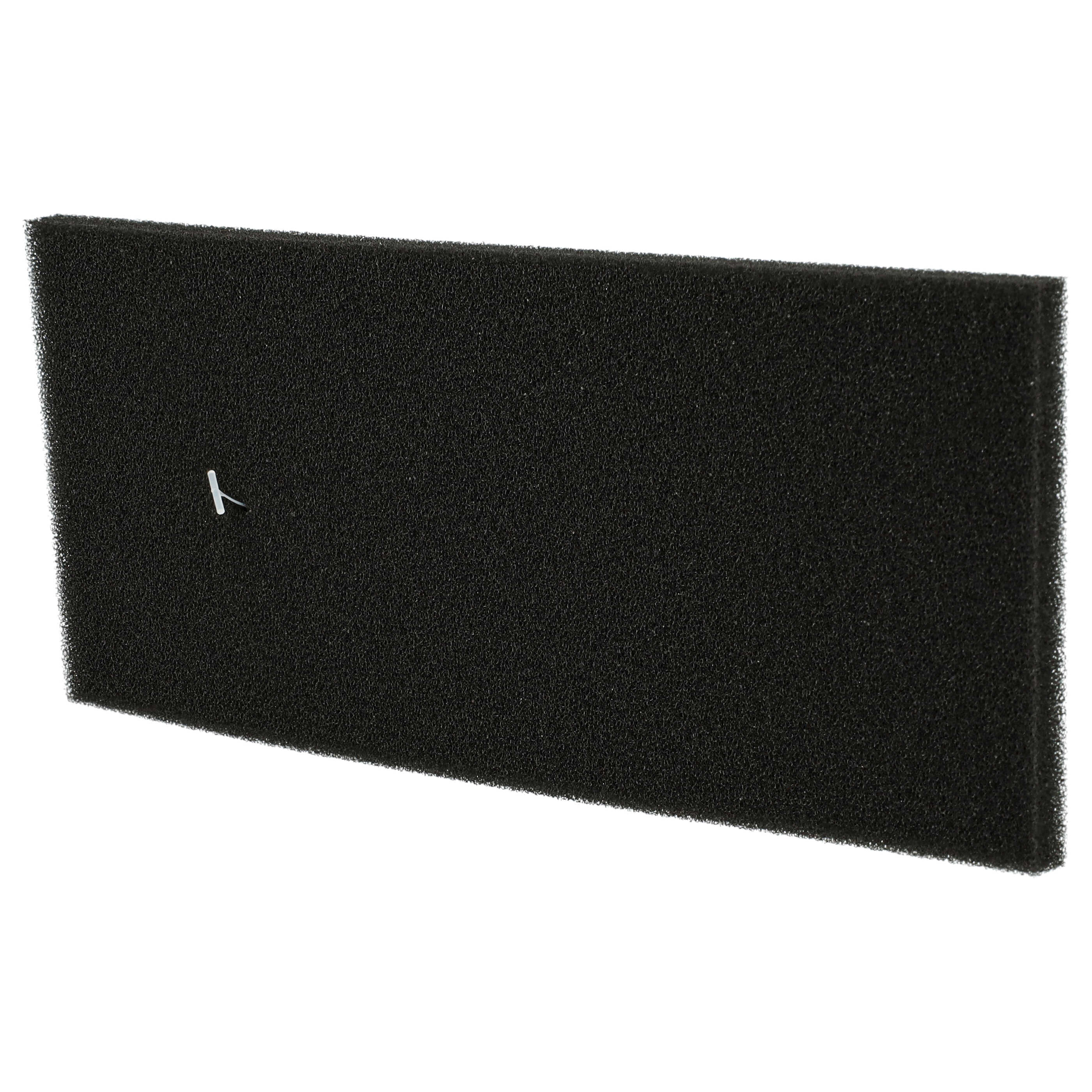 2x foam filter replaces 4242001238839, 17000301 for Bosch Vacuum Cleaner