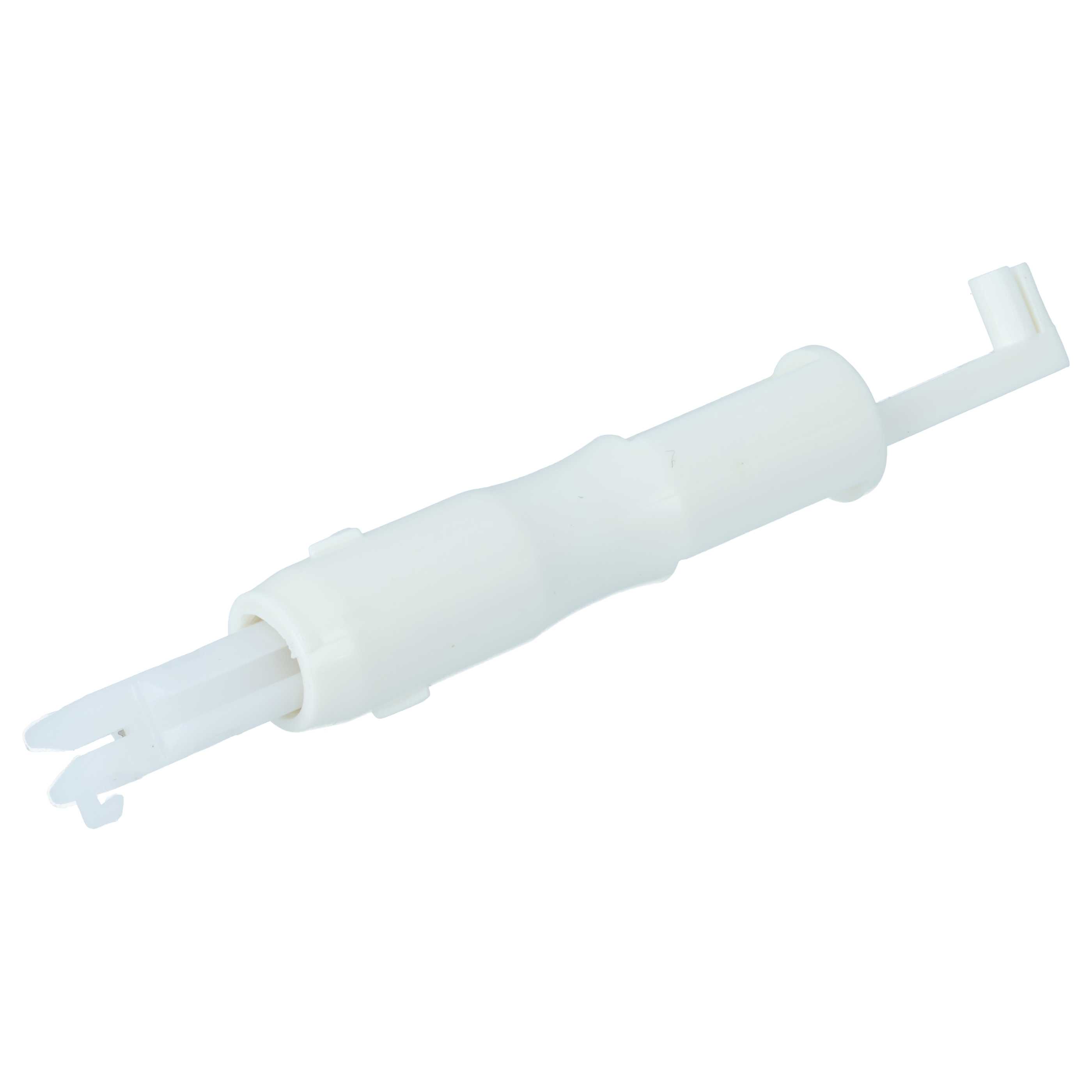 Enhebrador de agujas para máquina de coser - Longitud de 7,2 cm, punta magnética, blanco