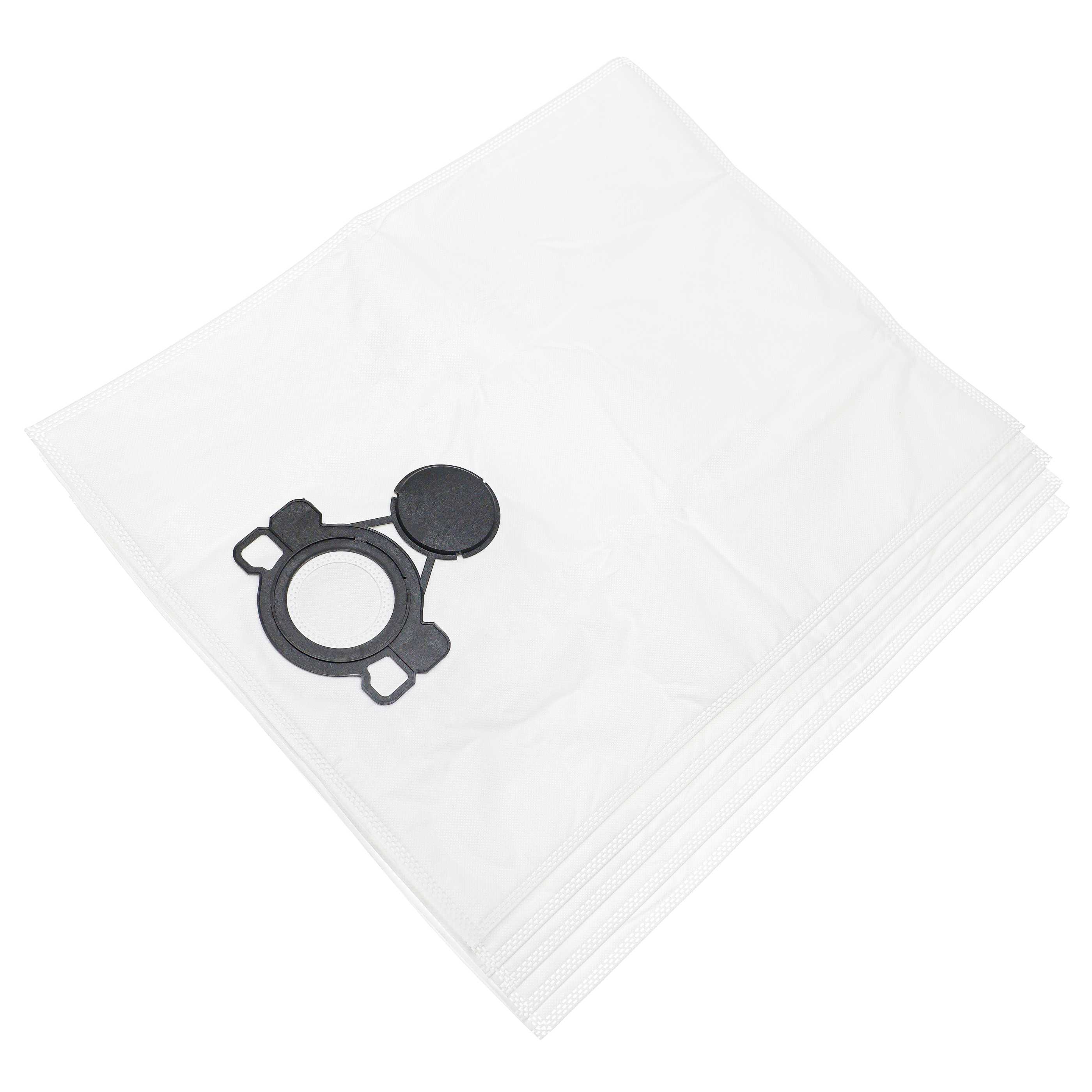 5x bolsa aspiradora reemplaza Husqvarna 5949660-02 para Husqvarna - microfibra, tela no tejida, plástico