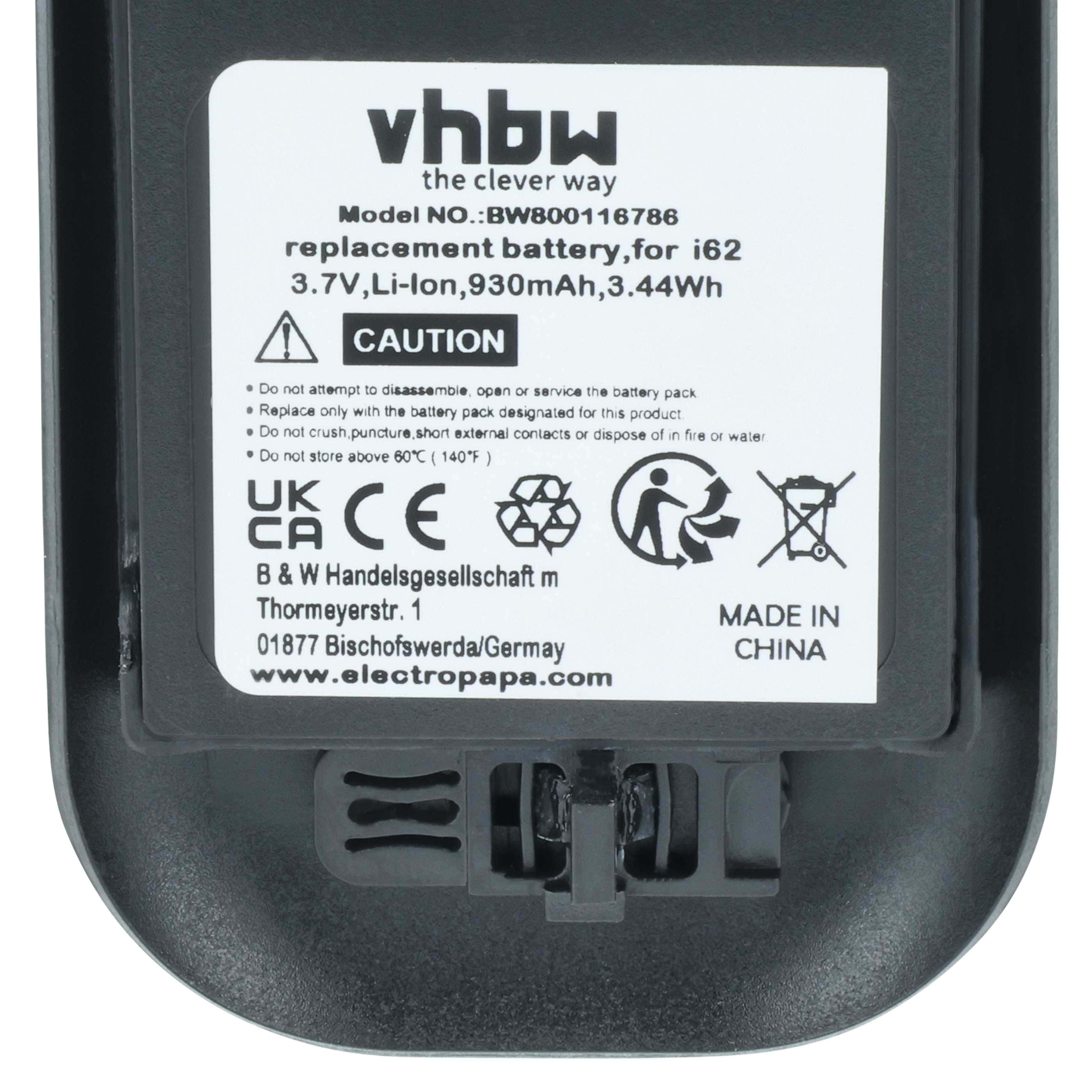 10x Batteries remplace Alcatel 3BN78404AA pour téléphone Ericsson - 930mAh 3,7V Li-ion