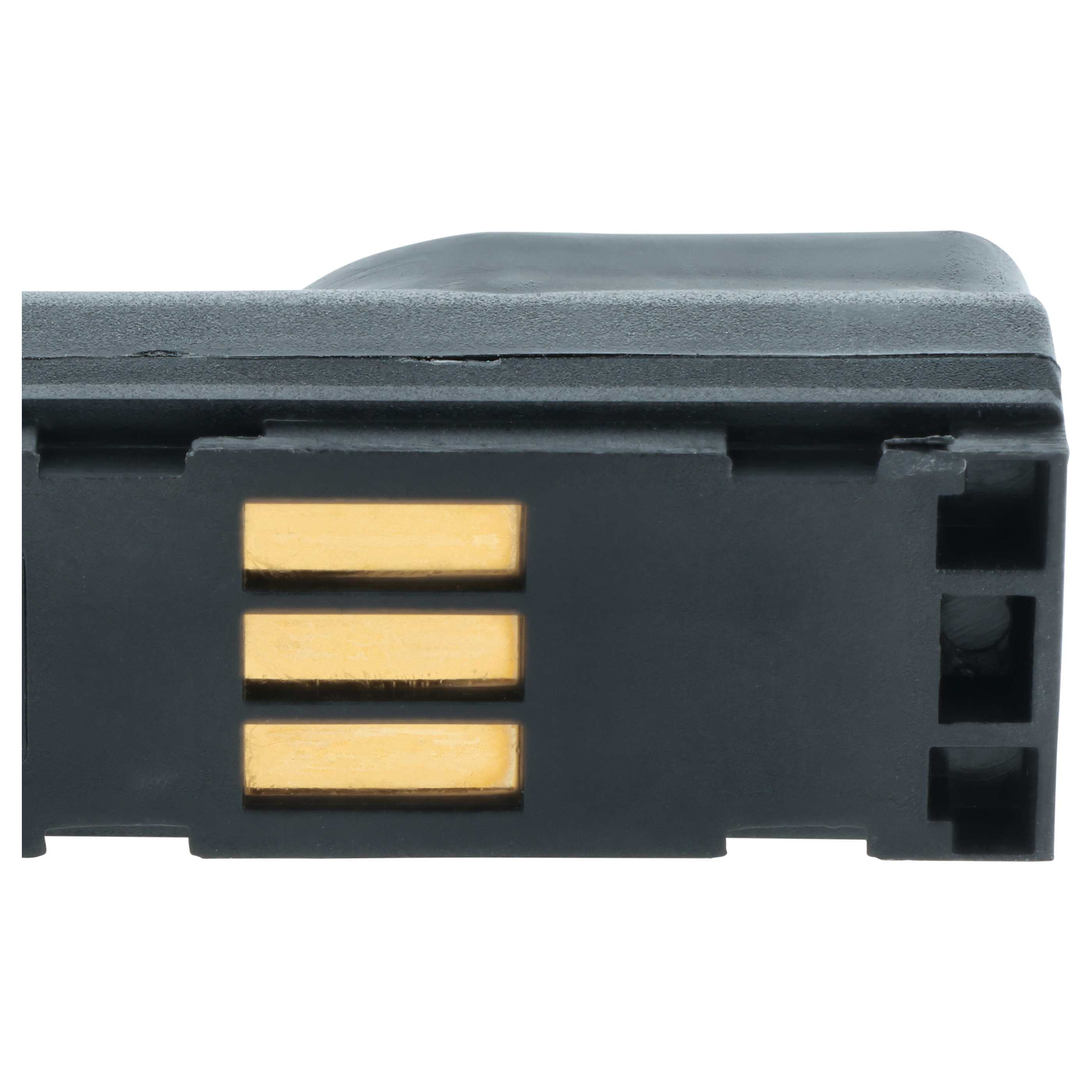 Batería reemplaza Testo 0515 0114, 0515 0046, 0515 0100 para dispositivo medición (3400 mAh, 3,7 V, Li-Ion)