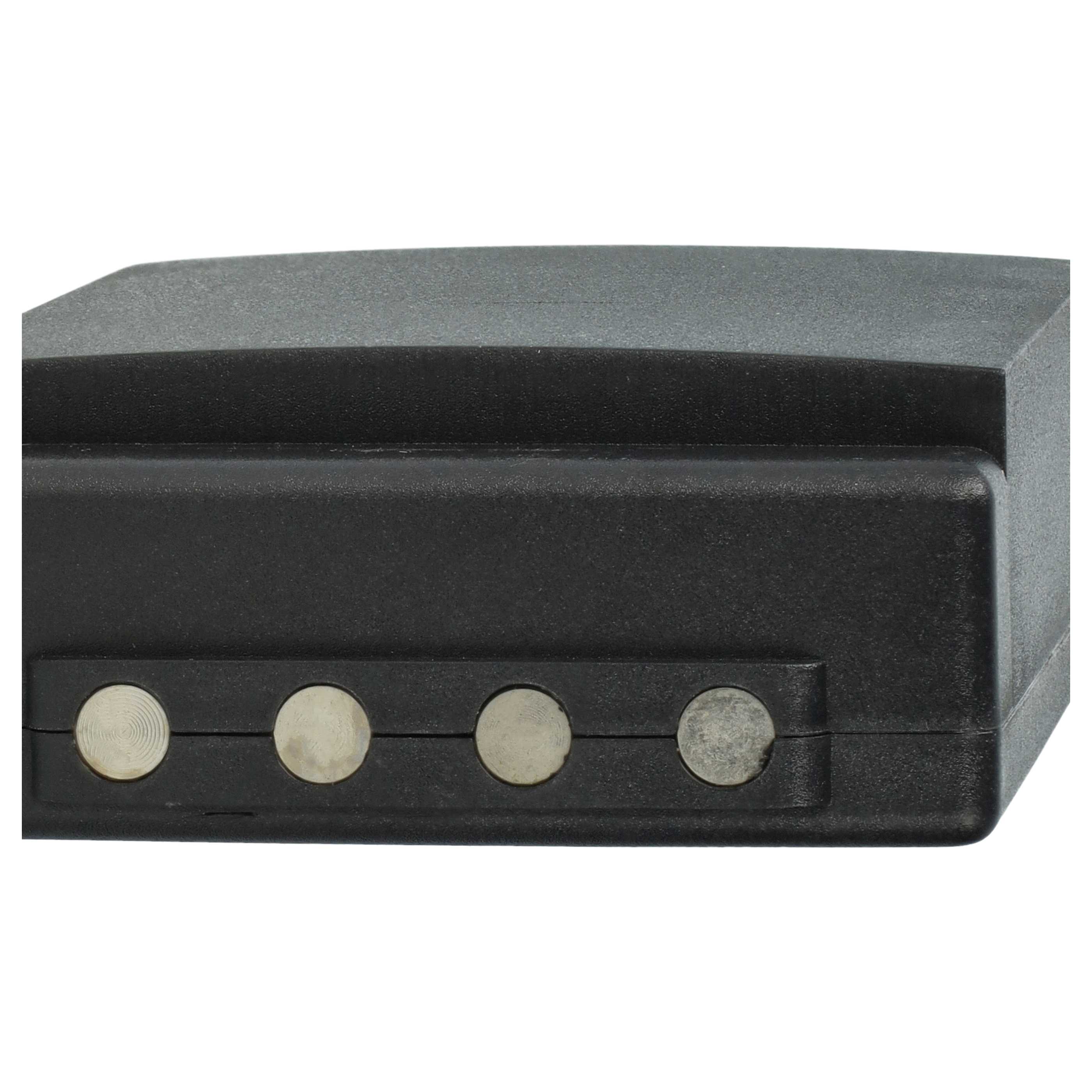Batterie (10 pièces) remplace HBC 005-01-00615, BA205000, BA206000, BA206030, BA205030 - 2300mAh 6V NiMH