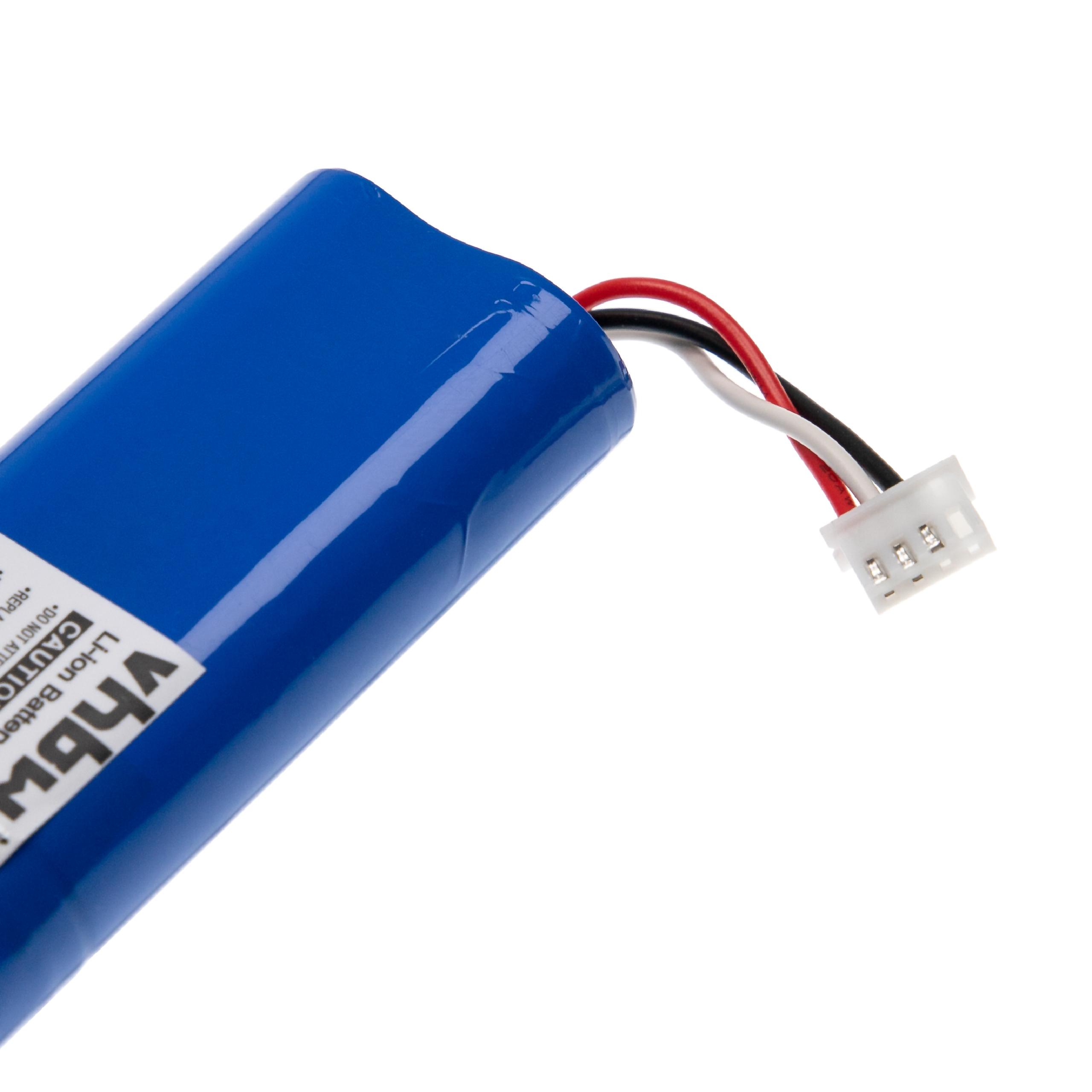 Batterie remplace Ecovacs S01-LI-148-2600, S01-LI-148-3200 pour robot aspirateur - 2600mAh 14,4V Li-ion