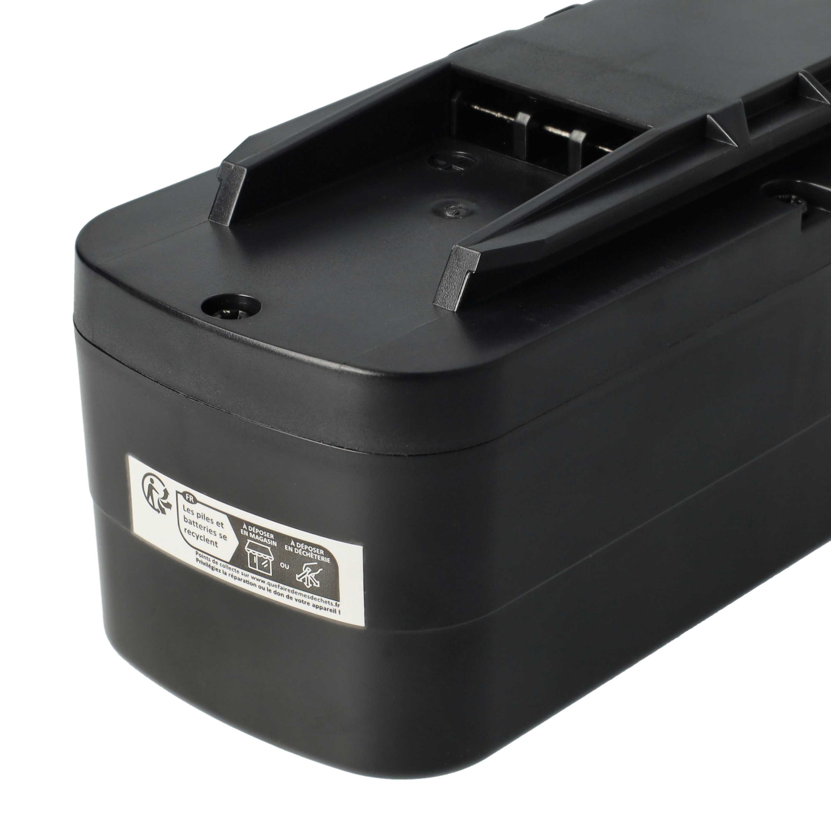 3x Battery replaces Festo Festool 398338, 497019, 493348, 498336 Electric Power Tool - 2000 mAh, 12 V, NiMH