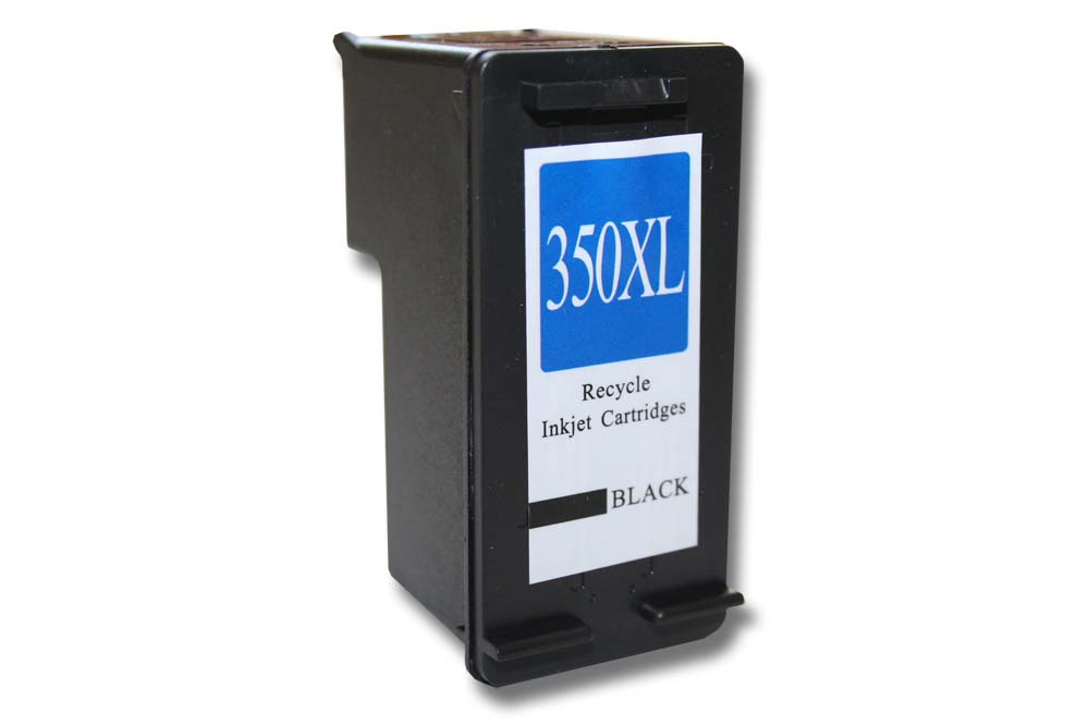 Ink Cartridge Suitable for Deskjet HP Printer - Black, Refilled 25 ml