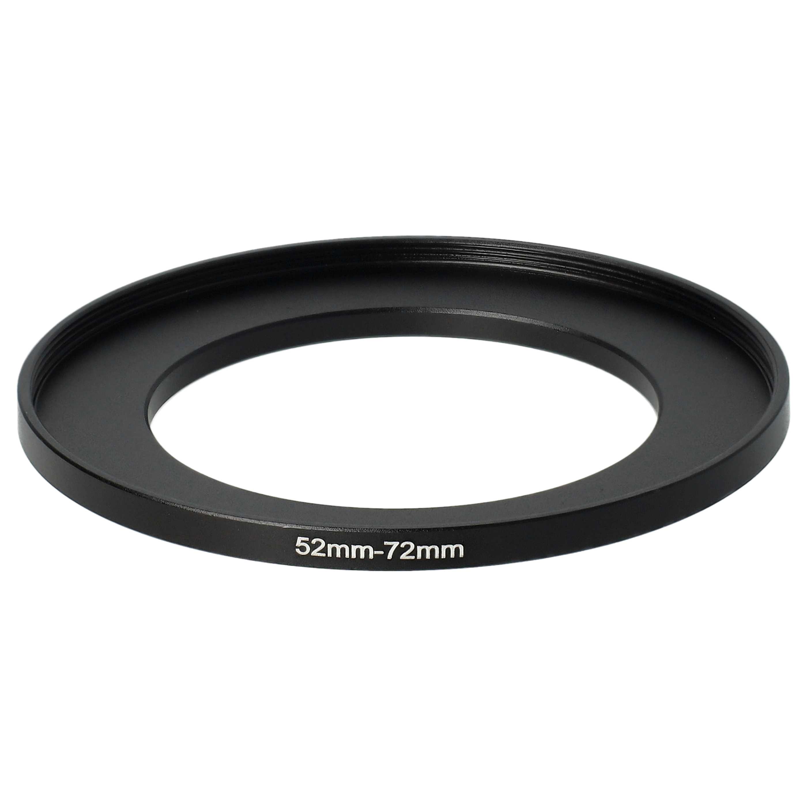 Step-Up Ring Adapter of 52 mm to 72 mm for various Camera Lens - Filter Adapter