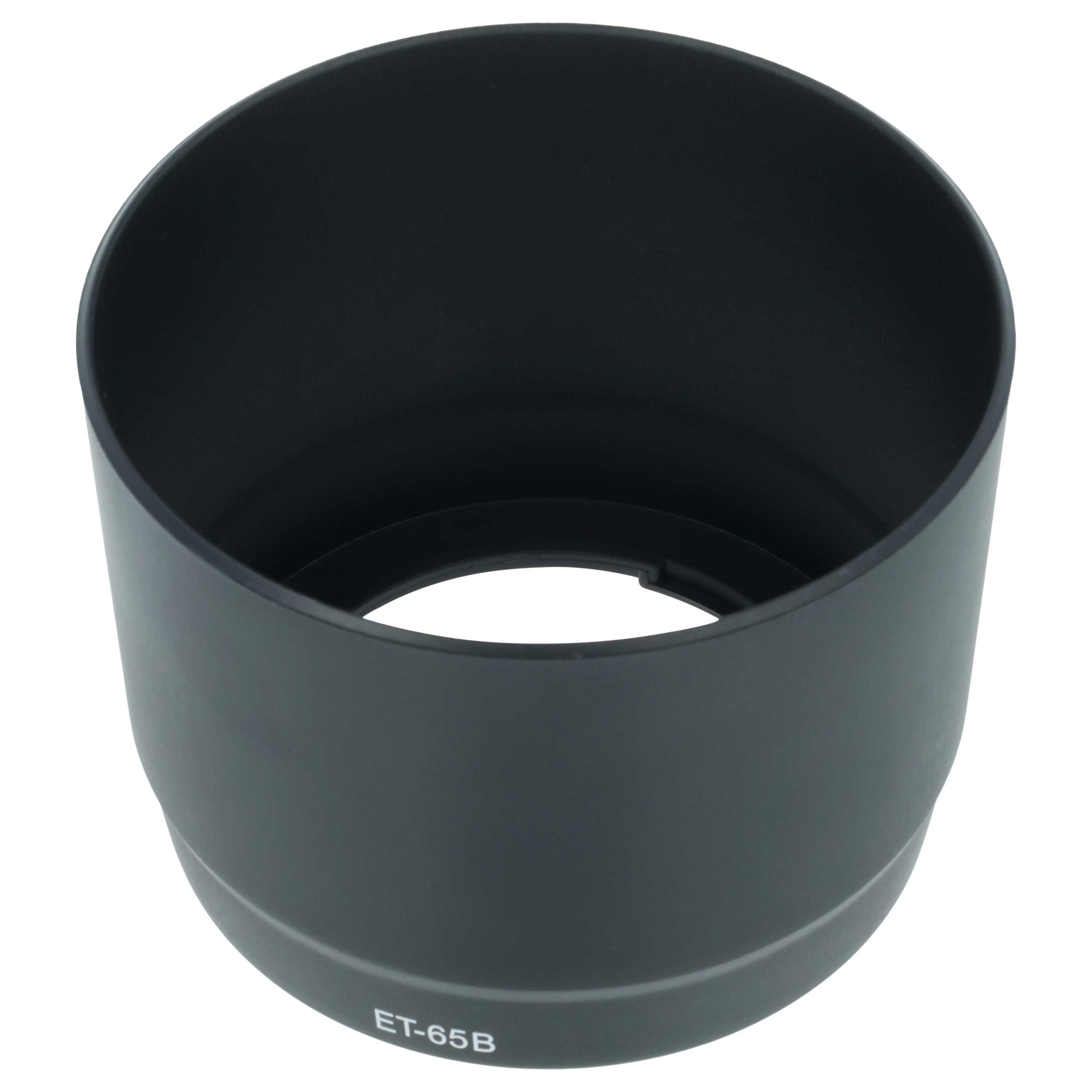 Lens Hood replaces Canon ET-65B for Canon Lens with 58 mm Diameter, plastic, black