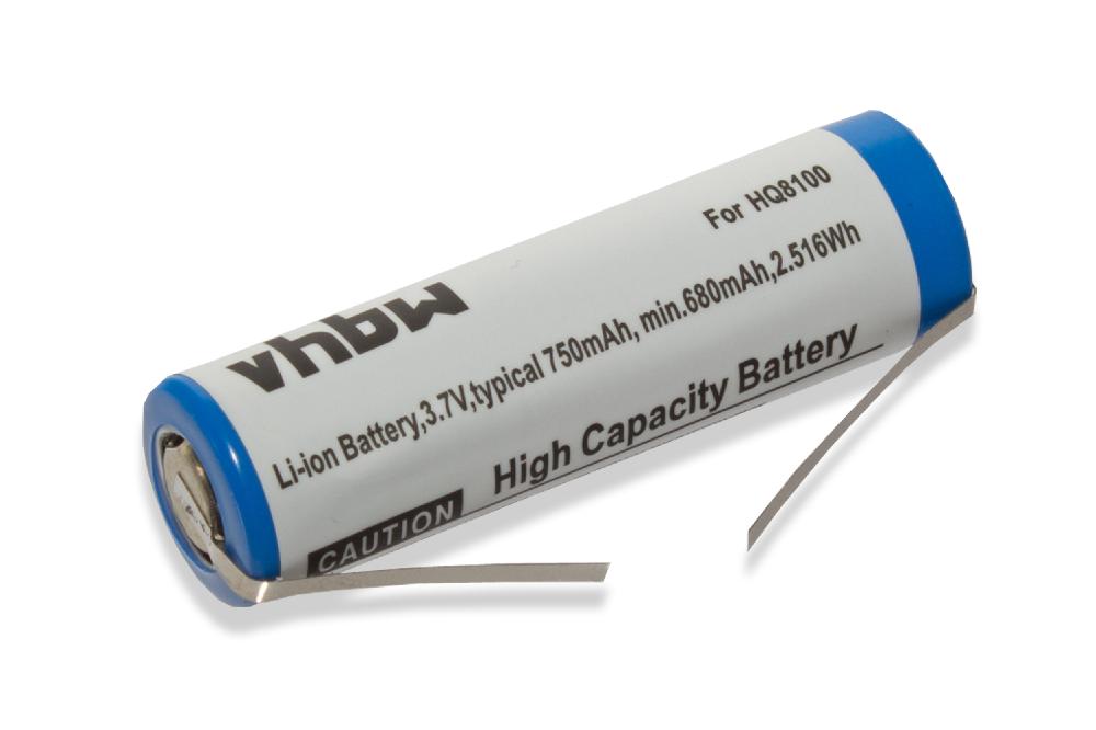 Electric Razor Battery Replacement for SE VS145000V - 750mAh 3.7V Li-ion