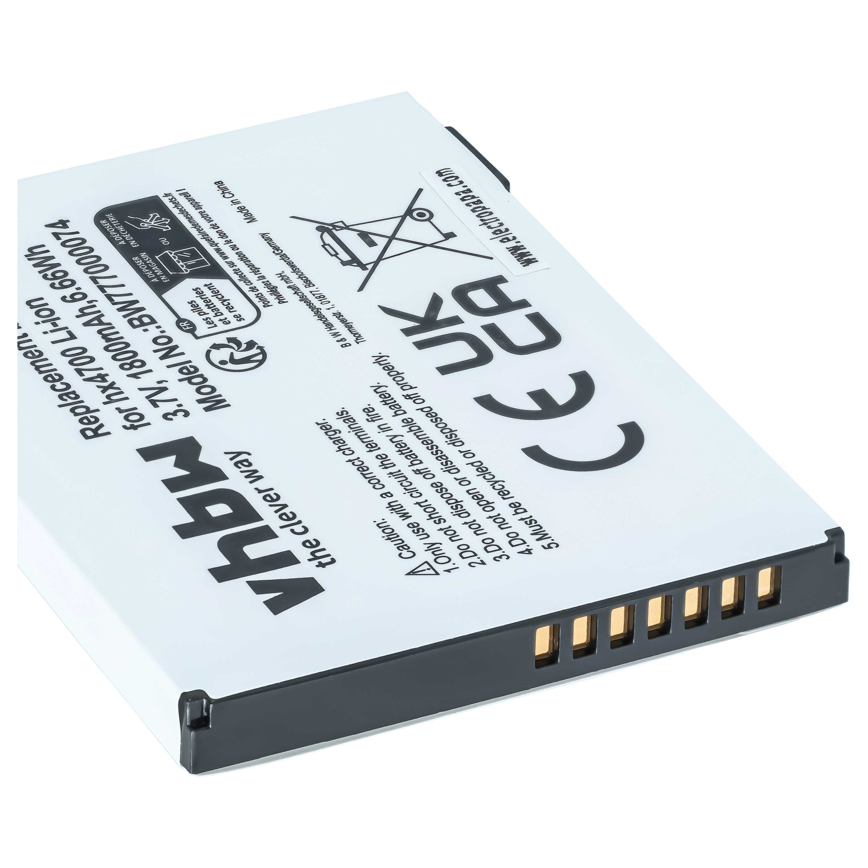 Akumulator do telefonu smartfona zamiennik HP 359113-001, 359498-001, 290483-B21 - 1800 mAh 3,7 V Li-Ion