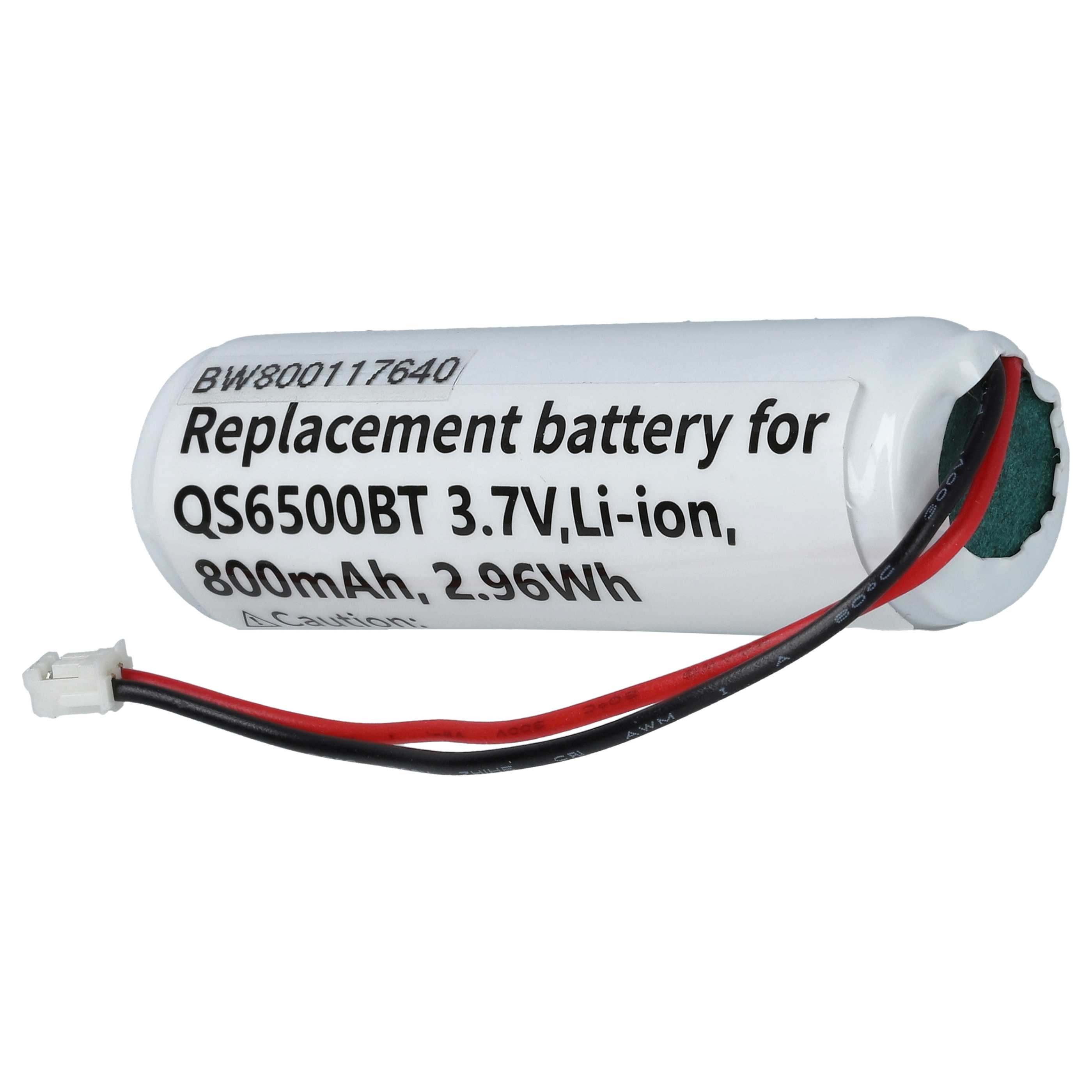 5x Batteria sostituisce Datalogic 10-4765, EP0906, 5-3112 per barcode scanner Datalogic - 800mAh 3,7V Li-Ion