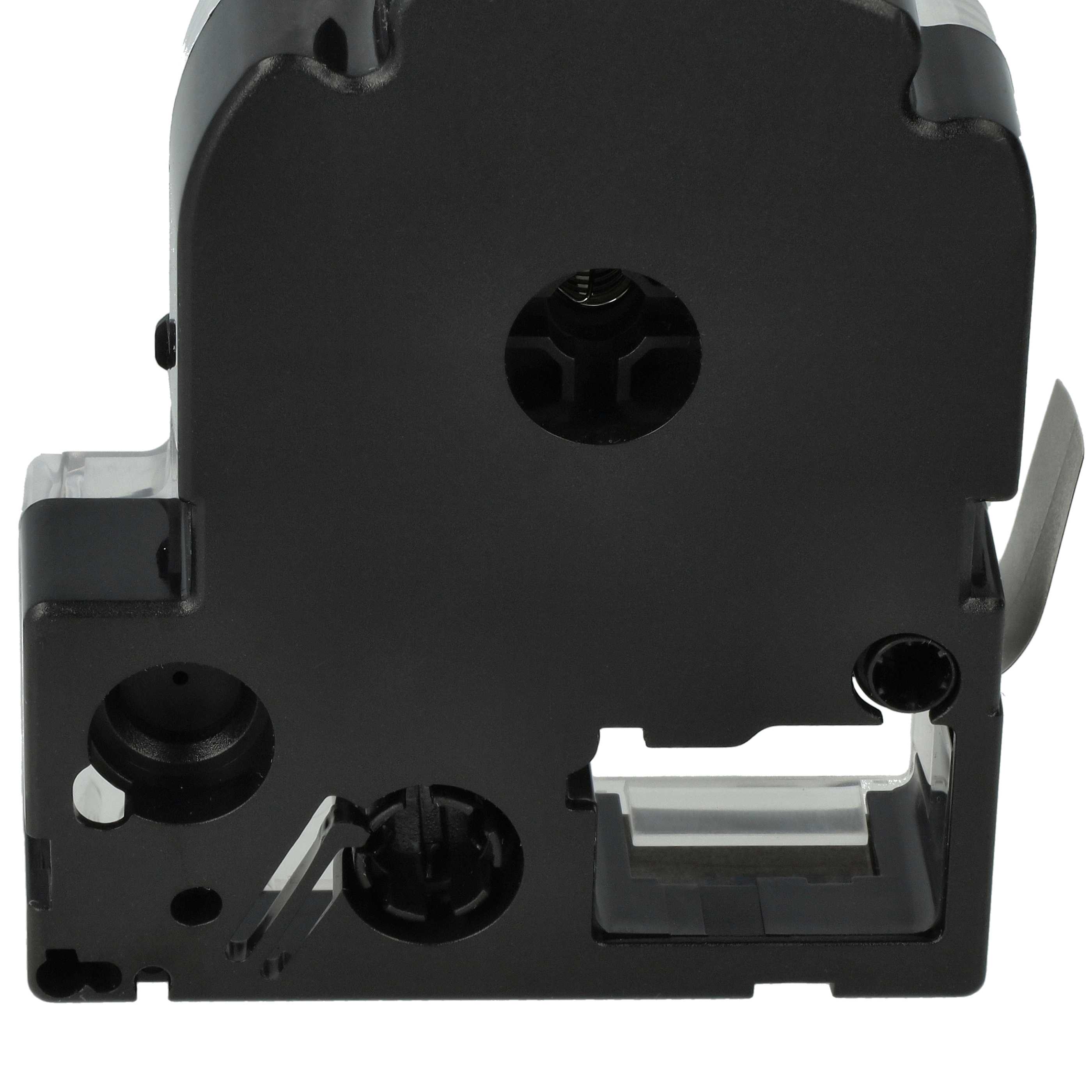 Label Tape replaces Epson LC-4KBM - 12 mm Black to Gold