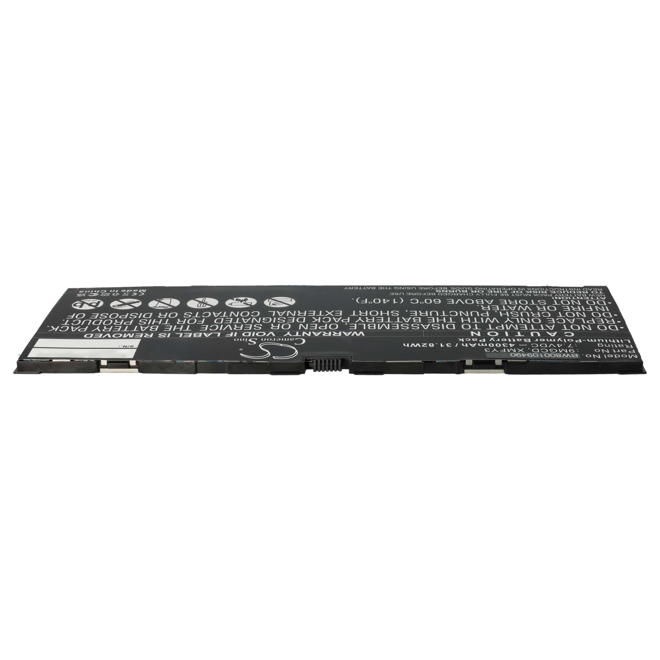 Akumulator do laptopa zamiennik Dell 312-1453, 0xmfy3, 0T8NH4, T8NH4, 9MGCD, VYP88 - 4300 mAh 7,4 V LiPo
